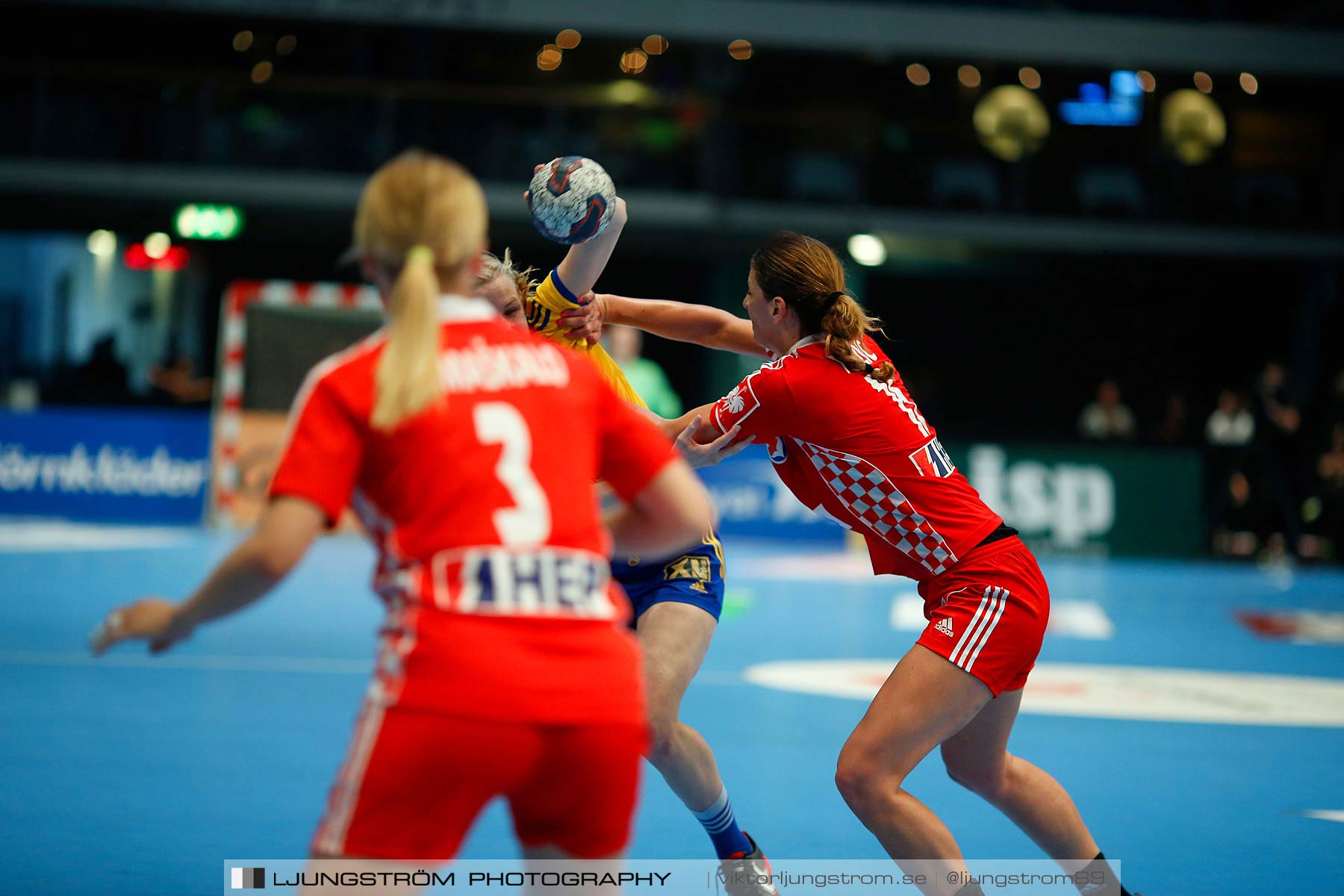 VM-kval Sverige-Kroatien 27-21,dam,Hovet,Stockholm,Sverige,Handboll,,2015,154502