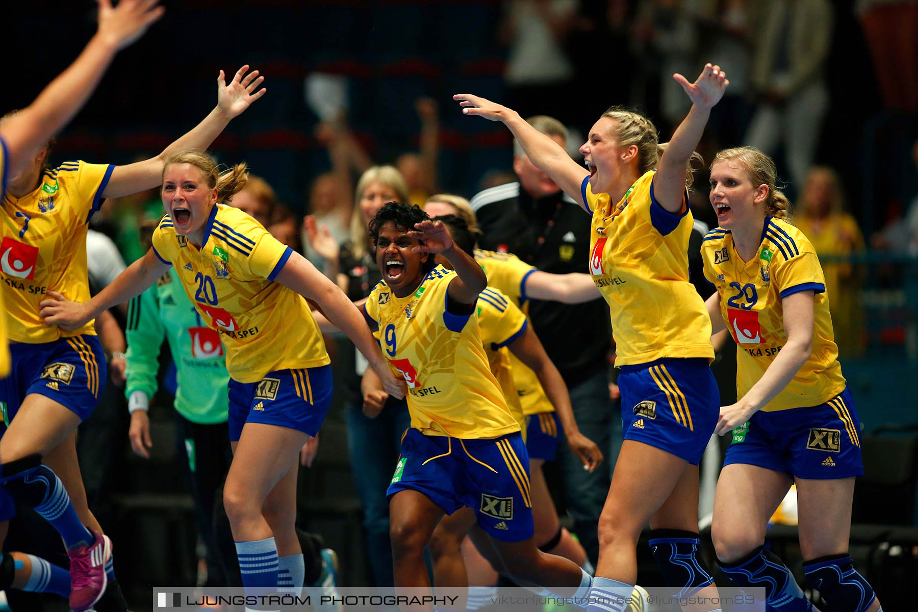 VM-kval Sverige-Kroatien 27-21,dam,Hovet,Stockholm,Sverige,Handboll,,2015,154561