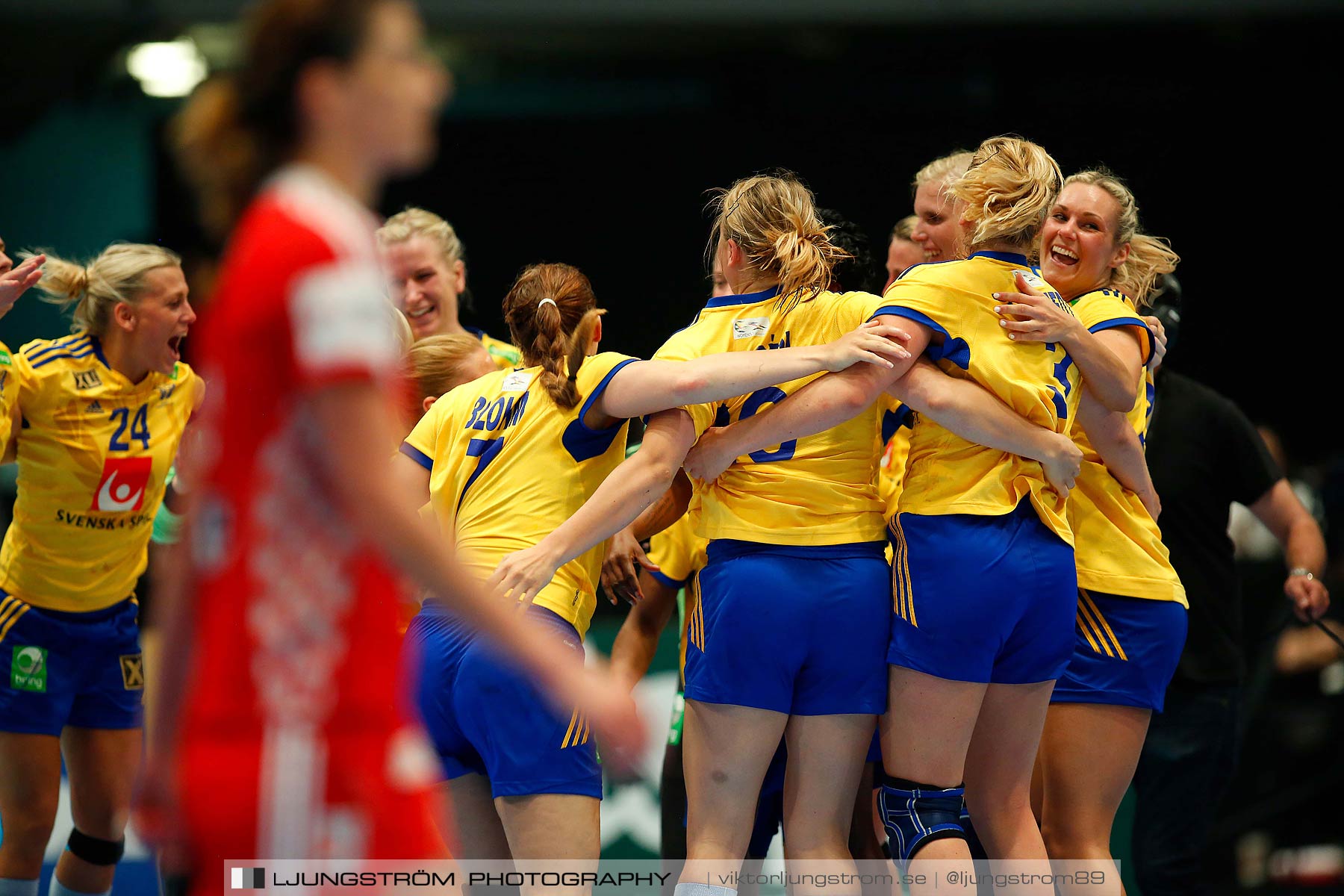 VM-kval Sverige-Kroatien 27-21,dam,Hovet,Stockholm,Sverige,Handboll,,2015,154580
