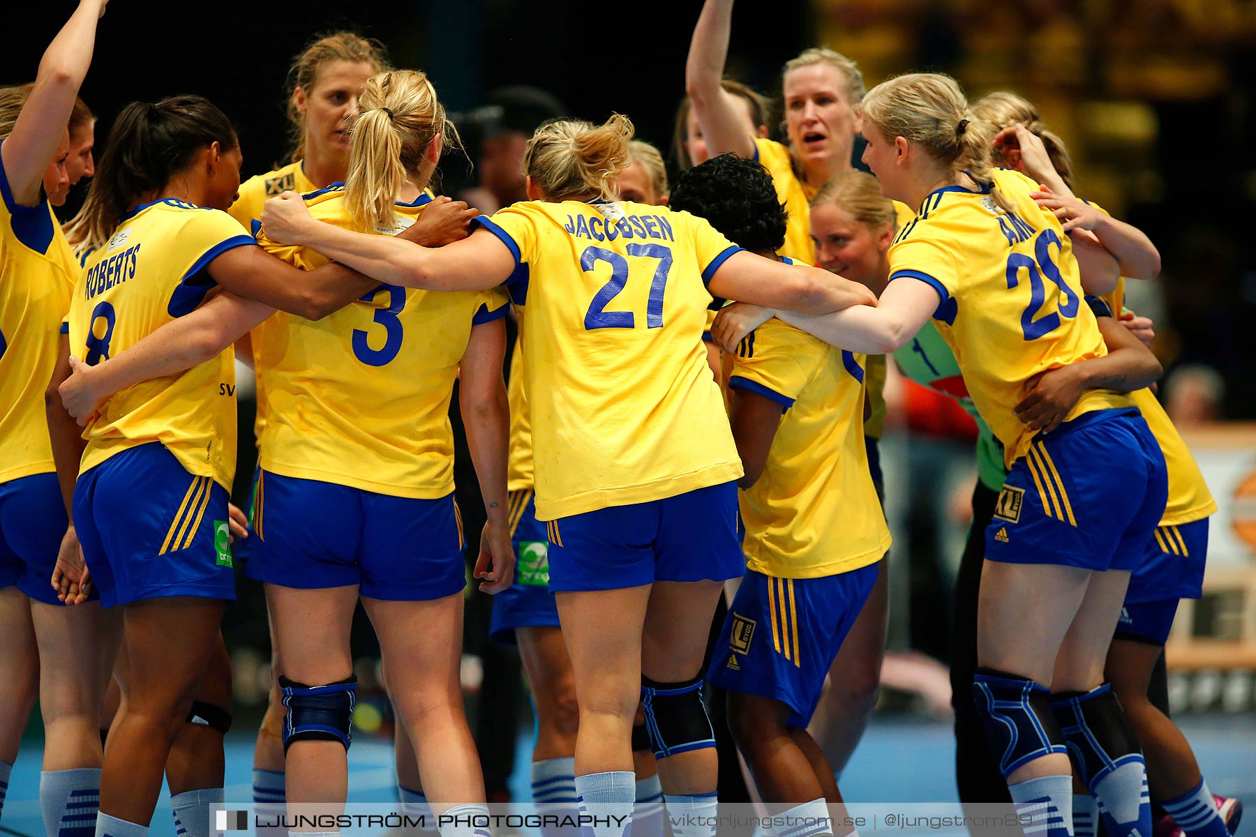 VM-kval Sverige-Kroatien 27-21,dam,Hovet,Stockholm,Sverige,Handboll,,2015,154612