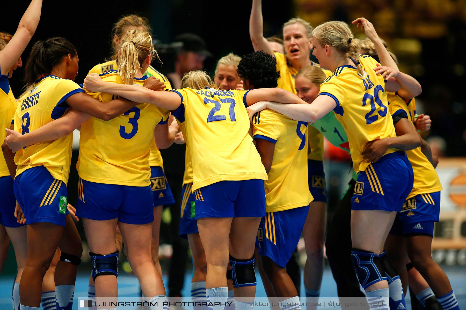 VM-kval Sverige-Kroatien 27-21,dam,Hovet,Stockholm,Sverige,Handboll,,2015,154613
