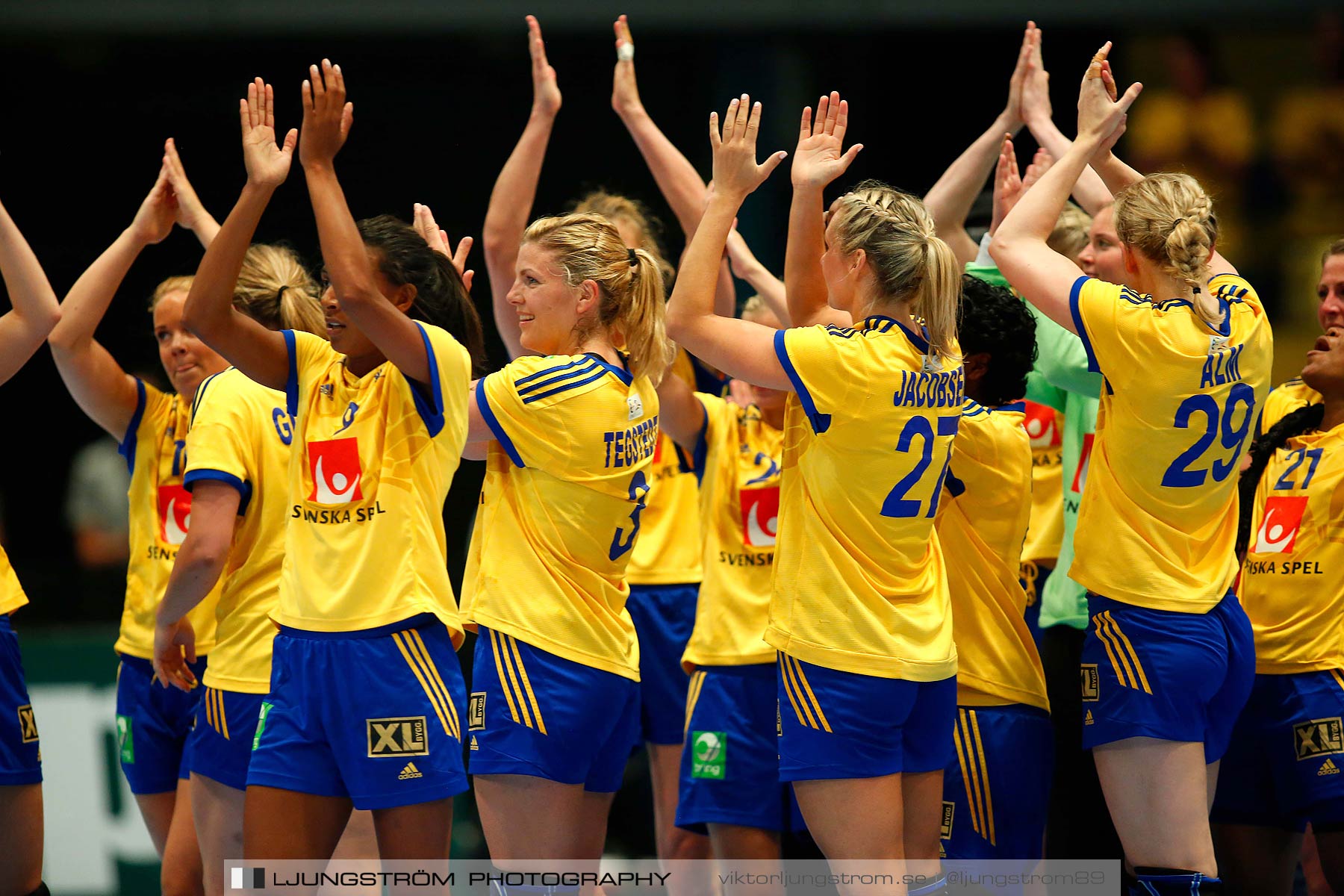 VM-kval Sverige-Kroatien 27-21,dam,Hovet,Stockholm,Sverige,Handboll,,2015,154638