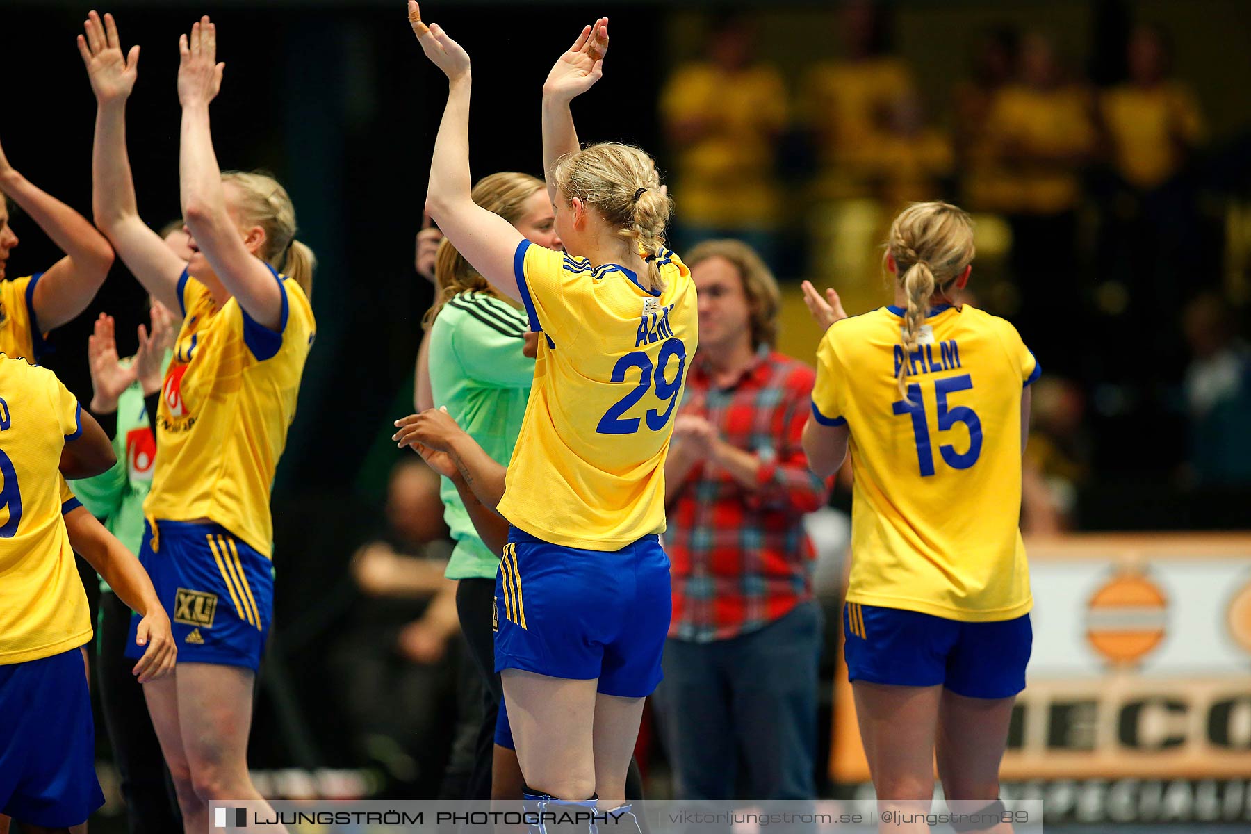 VM-kval Sverige-Kroatien 27-21,dam,Hovet,Stockholm,Sverige,Handboll,,2015,154650