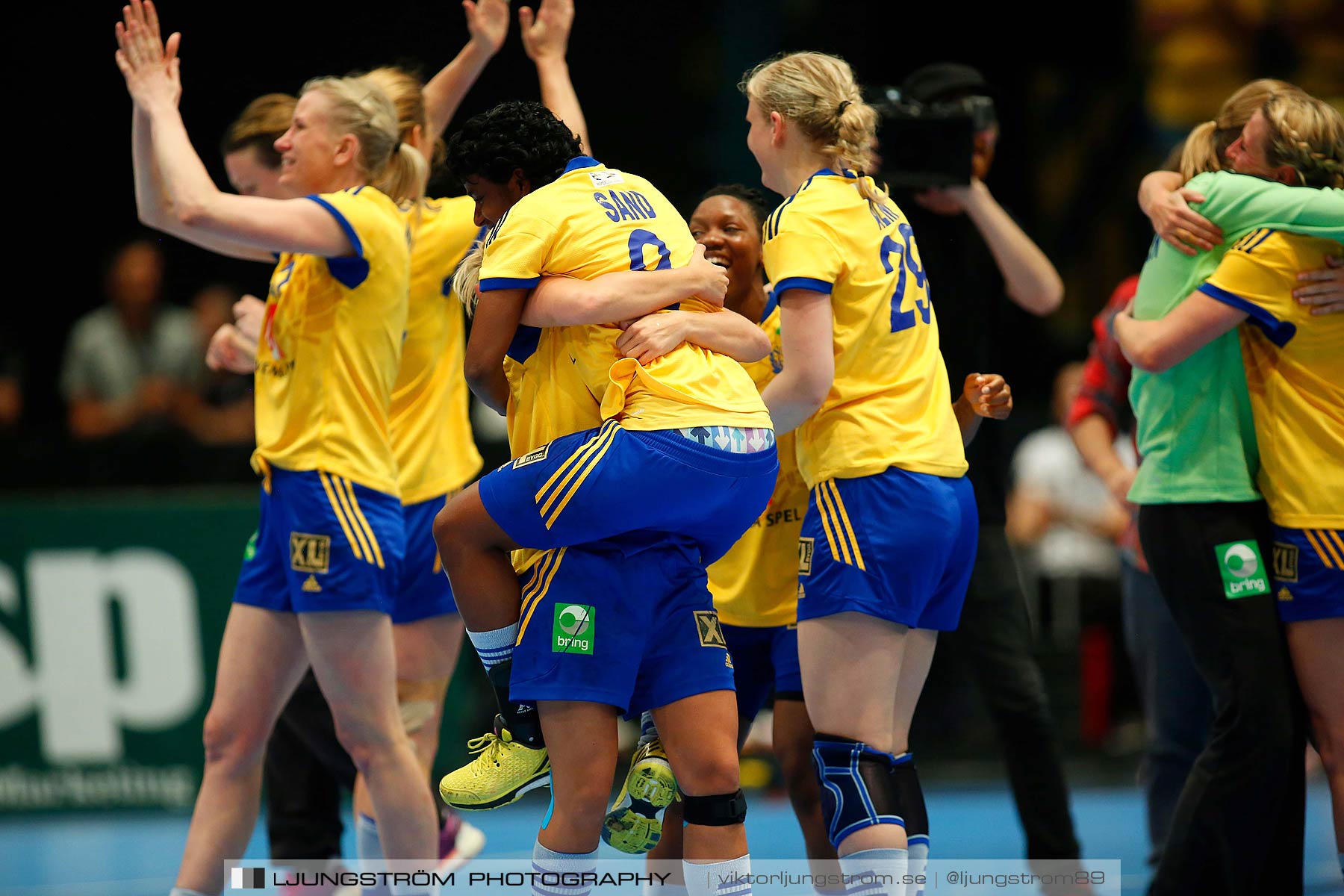 VM-kval Sverige-Kroatien 27-21,dam,Hovet,Stockholm,Sverige,Handboll,,2015,154659
