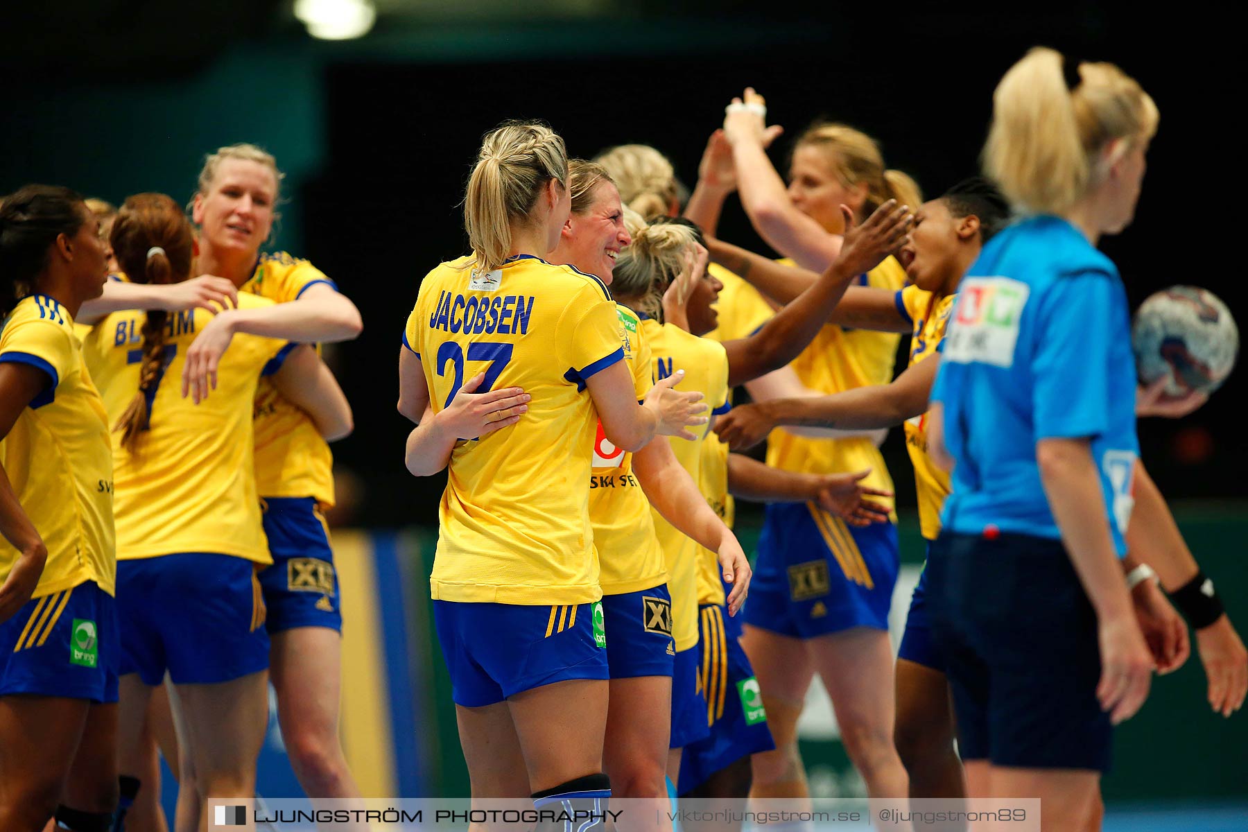 VM-kval Sverige-Kroatien 27-21,dam,Hovet,Stockholm,Sverige,Handboll,,2015,154686