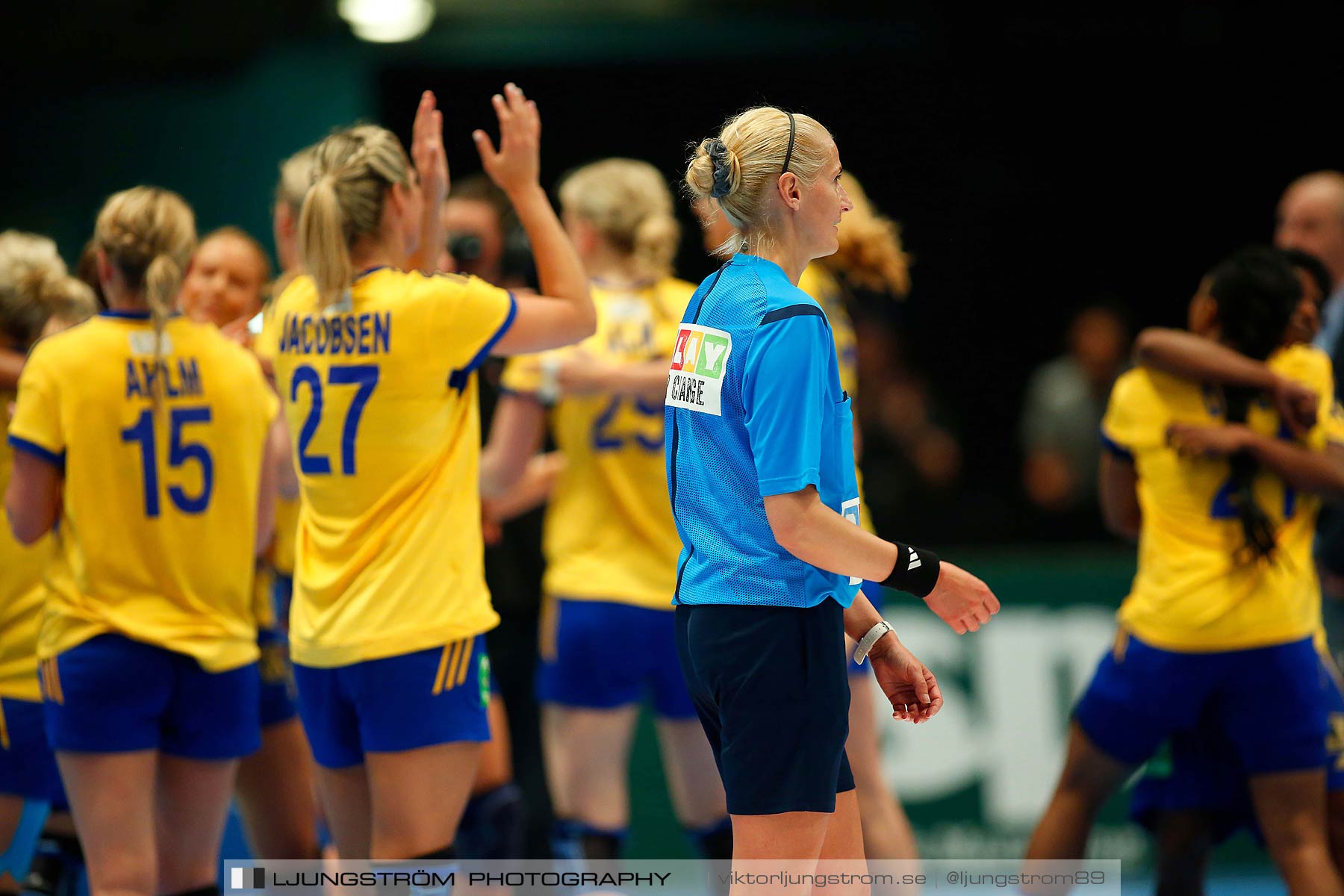 VM-kval Sverige-Kroatien 27-21,dam,Hovet,Stockholm,Sverige,Handboll,,2015,154692