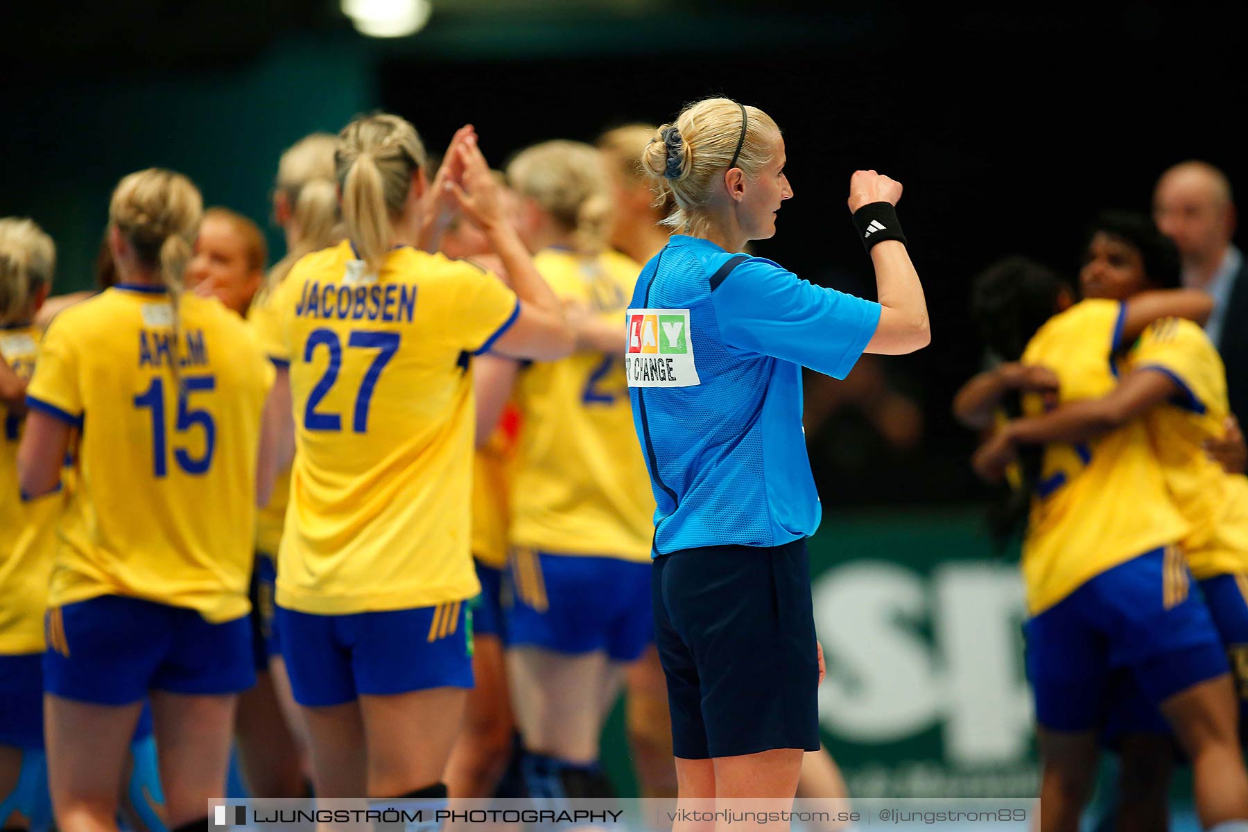 VM-kval Sverige-Kroatien 27-21,dam,Hovet,Stockholm,Sverige,Handboll,,2015,154694