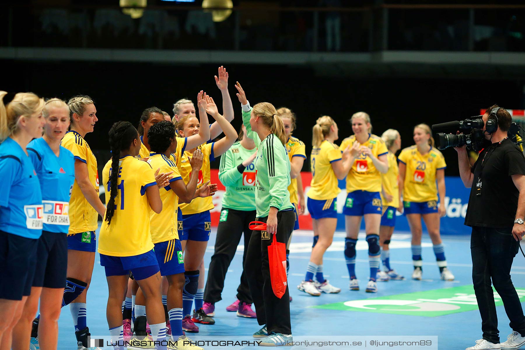 VM-kval Sverige-Kroatien 27-21,dam,Hovet,Stockholm,Sverige,Handboll,,2015,154747