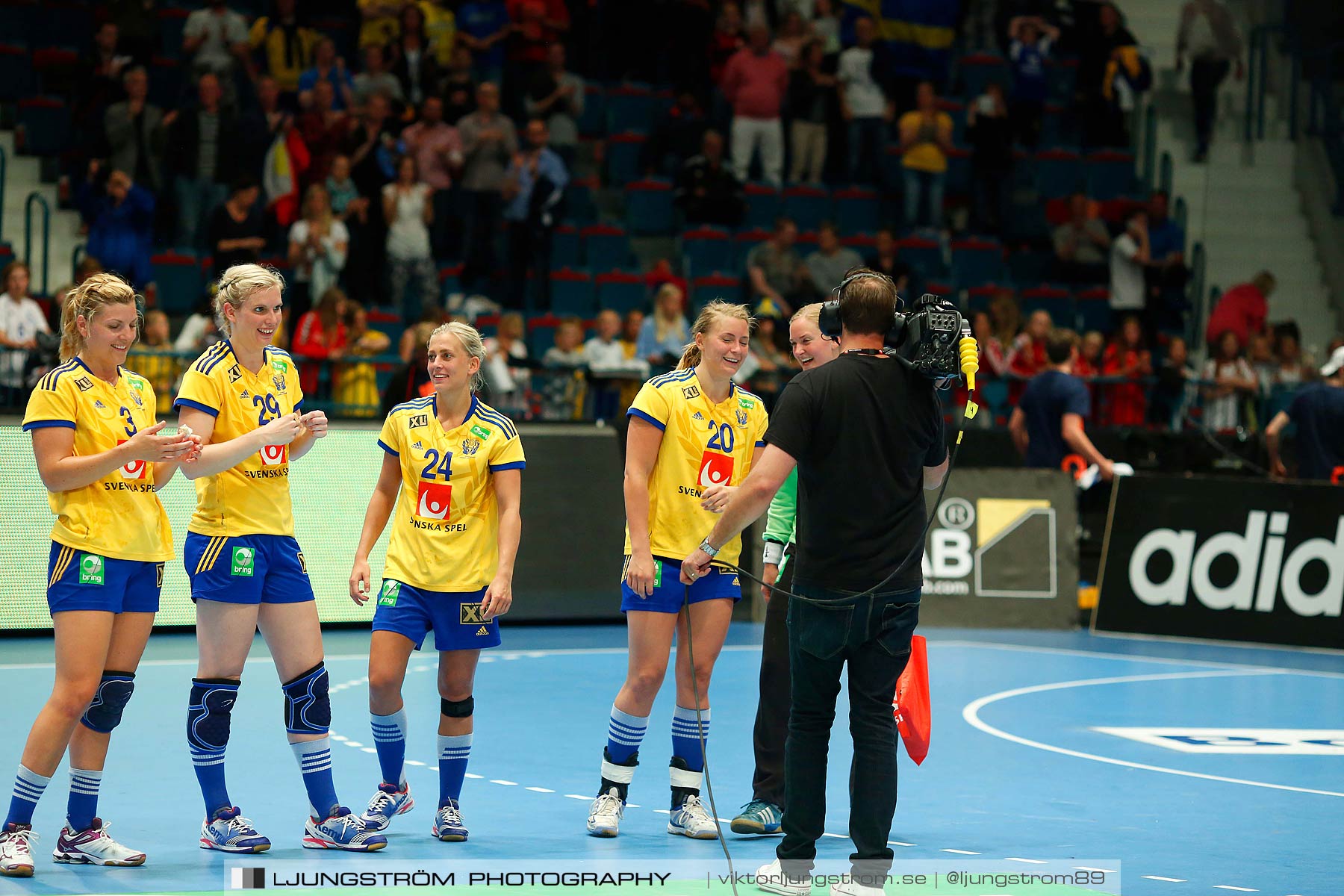VM-kval Sverige-Kroatien 27-21,dam,Hovet,Stockholm,Sverige,Handboll,,2015,154761
