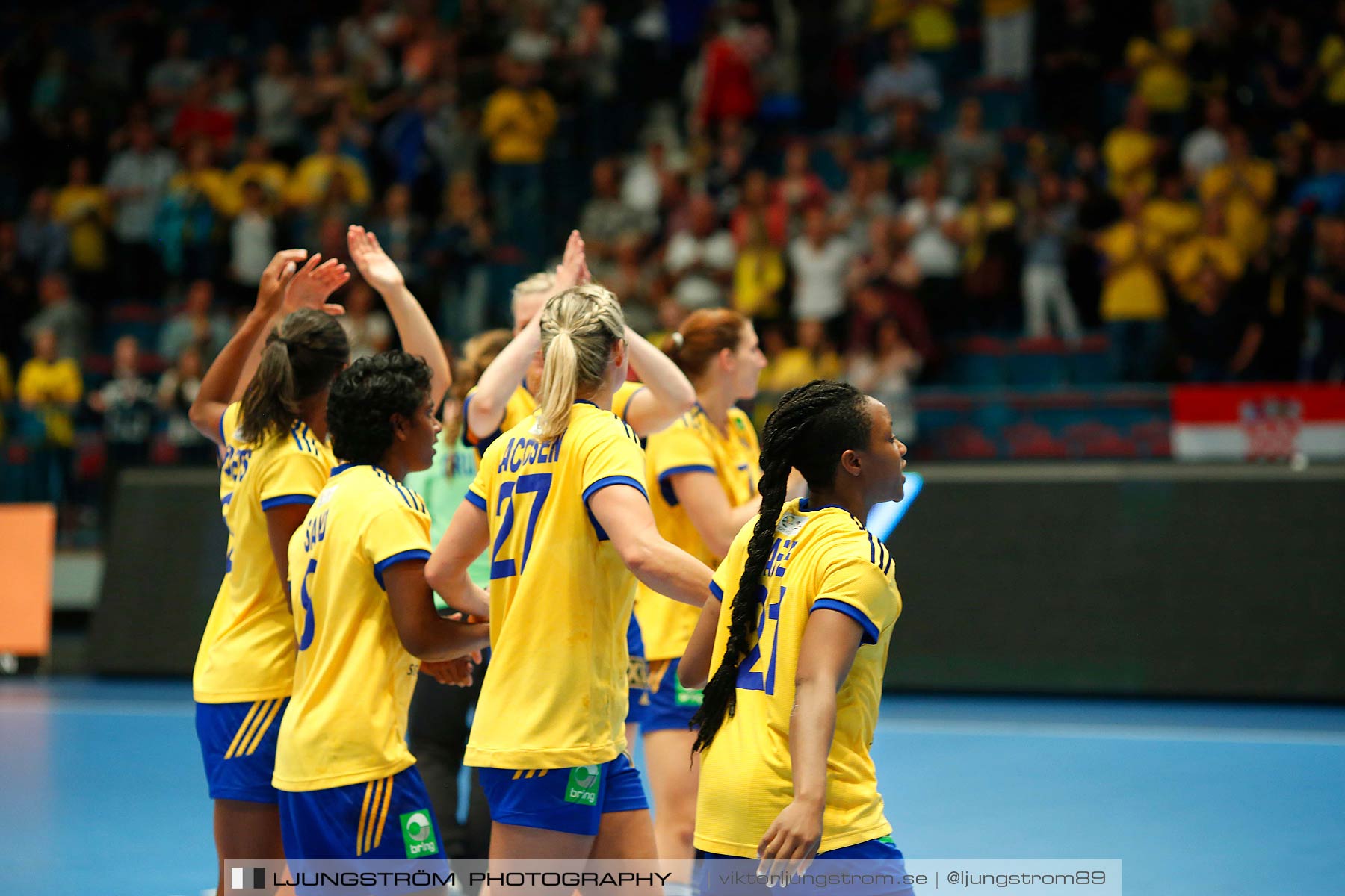 VM-kval Sverige-Kroatien 27-21,dam,Hovet,Stockholm,Sverige,Handboll,,2015,154767