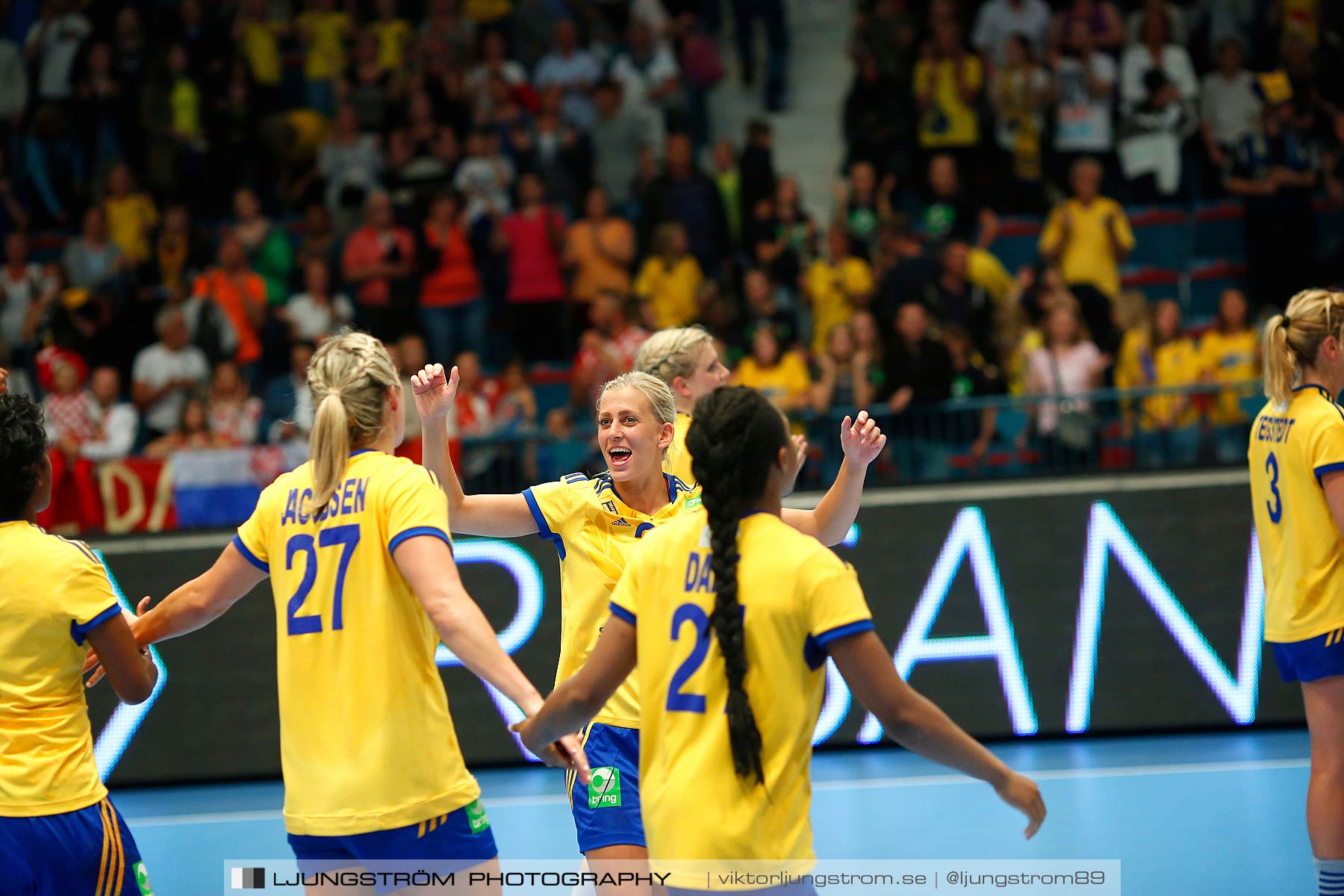 VM-kval Sverige-Kroatien 27-21,dam,Hovet,Stockholm,Sverige,Handboll,,2015,154773