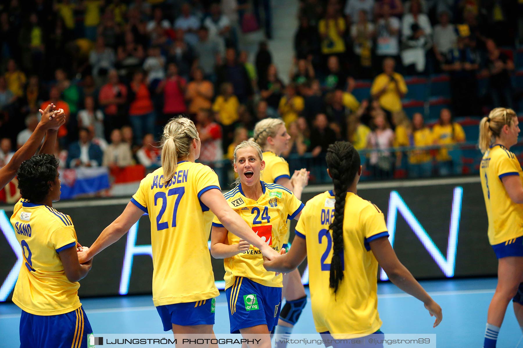 VM-kval Sverige-Kroatien 27-21,dam,Hovet,Stockholm,Sverige,Handboll,,2015,154774