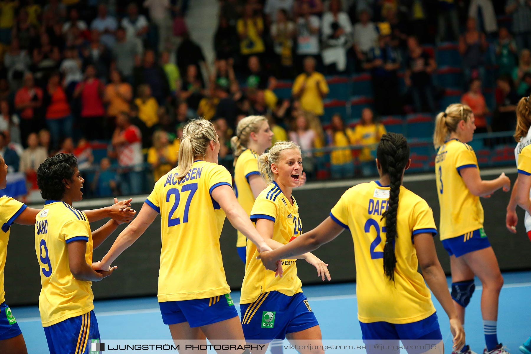 VM-kval Sverige-Kroatien 27-21,dam,Hovet,Stockholm,Sverige,Handboll,,2015,154777