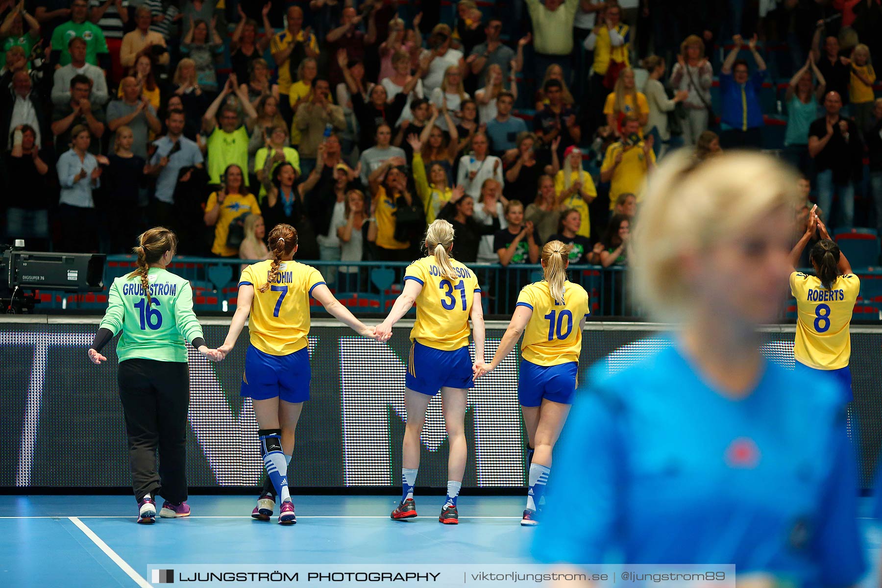 VM-kval Sverige-Kroatien 27-21,dam,Hovet,Stockholm,Sverige,Handboll,,2015,154795