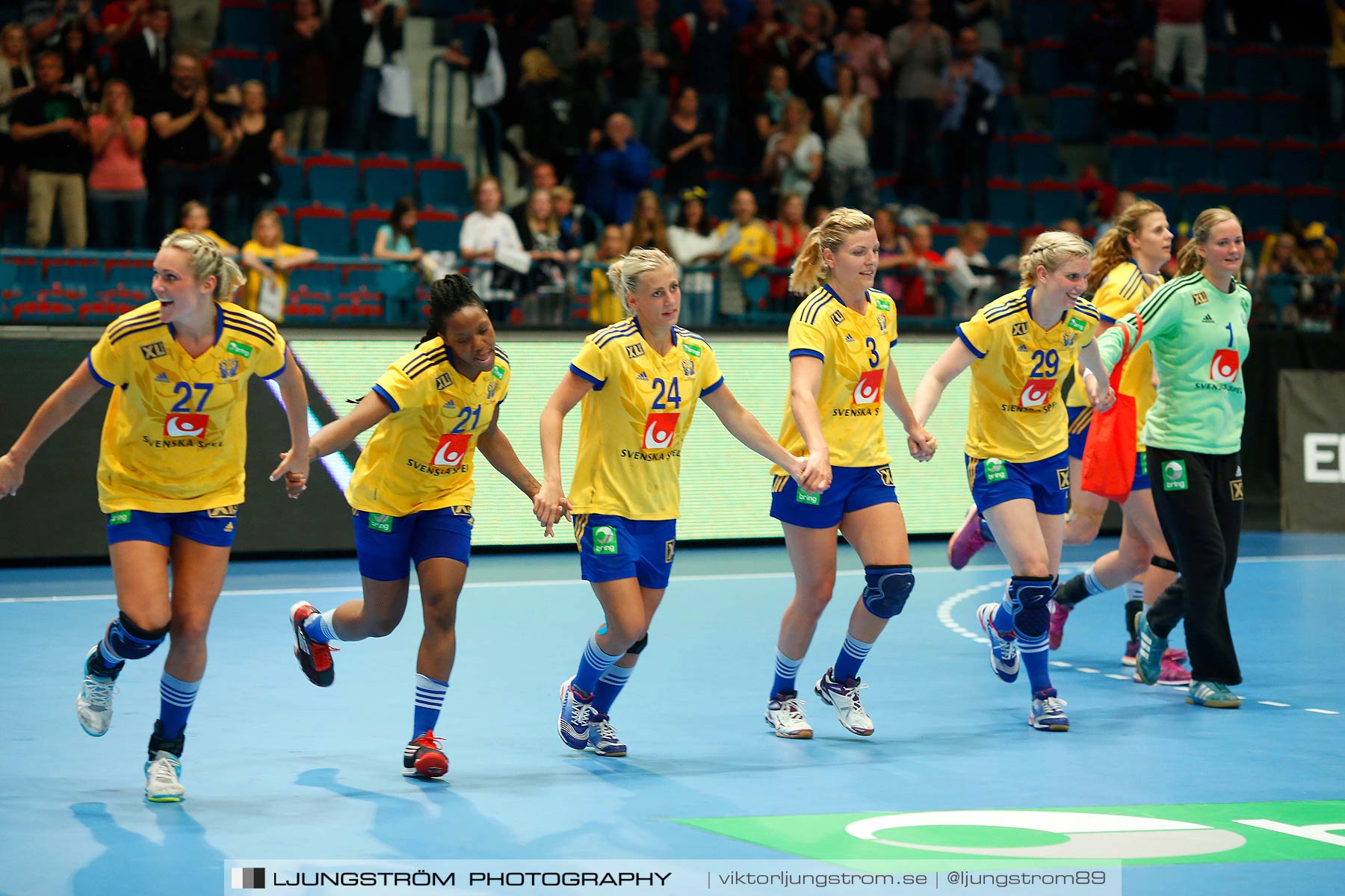 VM-kval Sverige-Kroatien 27-21,dam,Hovet,Stockholm,Sverige,Handboll,,2015,154799