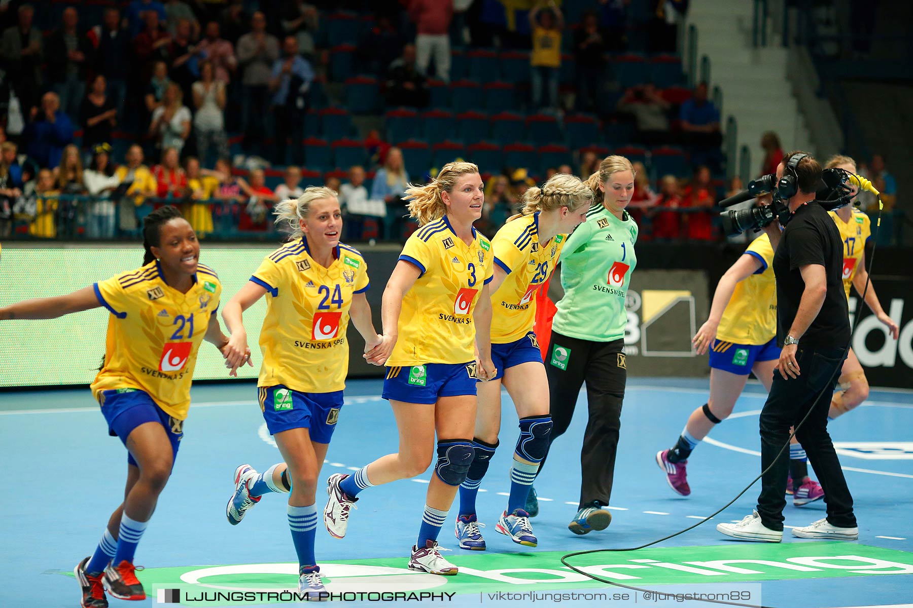 VM-kval Sverige-Kroatien 27-21,dam,Hovet,Stockholm,Sverige,Handboll,,2015,154800