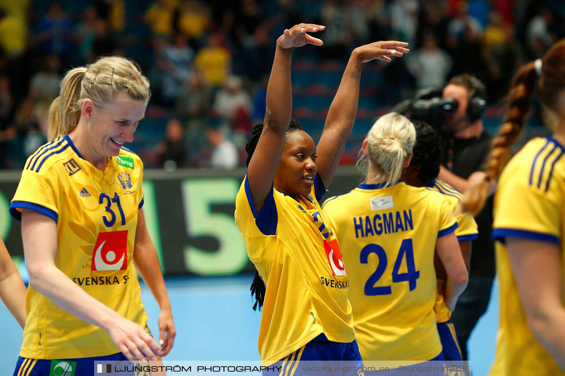 VM-kval Sverige-Kroatien 27-21,dam,Hovet,Stockholm,Sverige,Handboll,,2015,154829