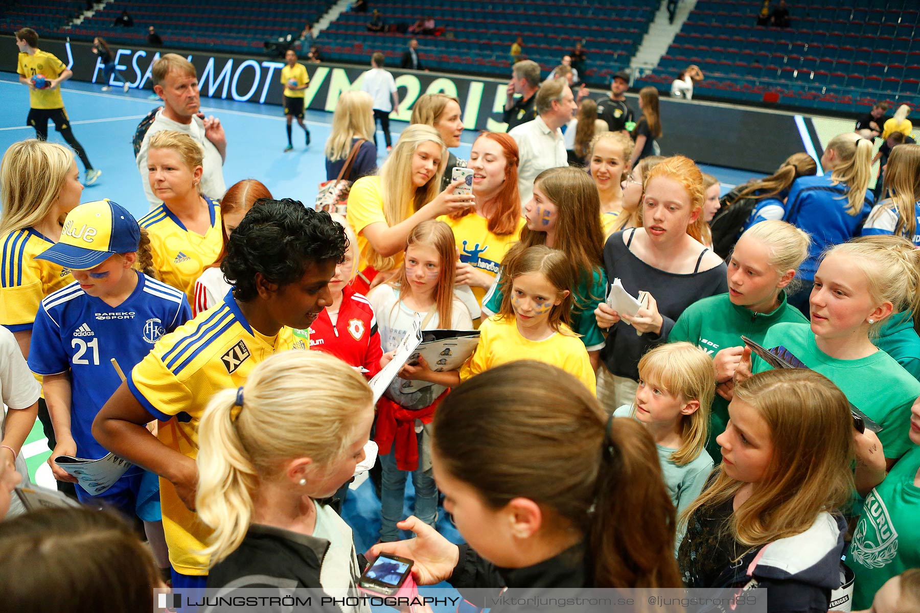 VM-kval Sverige-Kroatien 27-21,dam,Hovet,Stockholm,Sverige,Handboll,,2015,154903