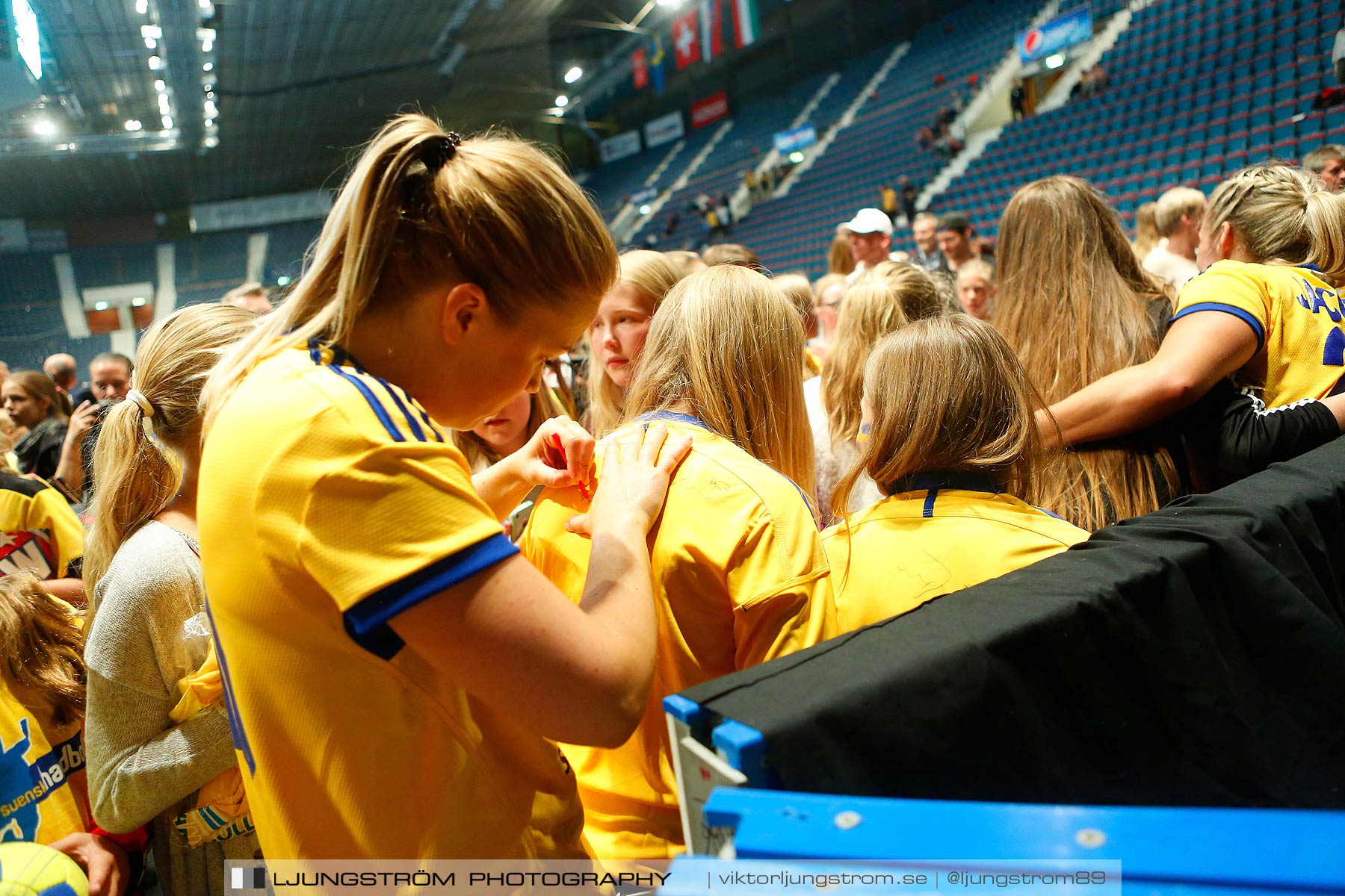 VM-kval Sverige-Kroatien 27-21,dam,Hovet,Stockholm,Sverige,Handboll,,2015,154914