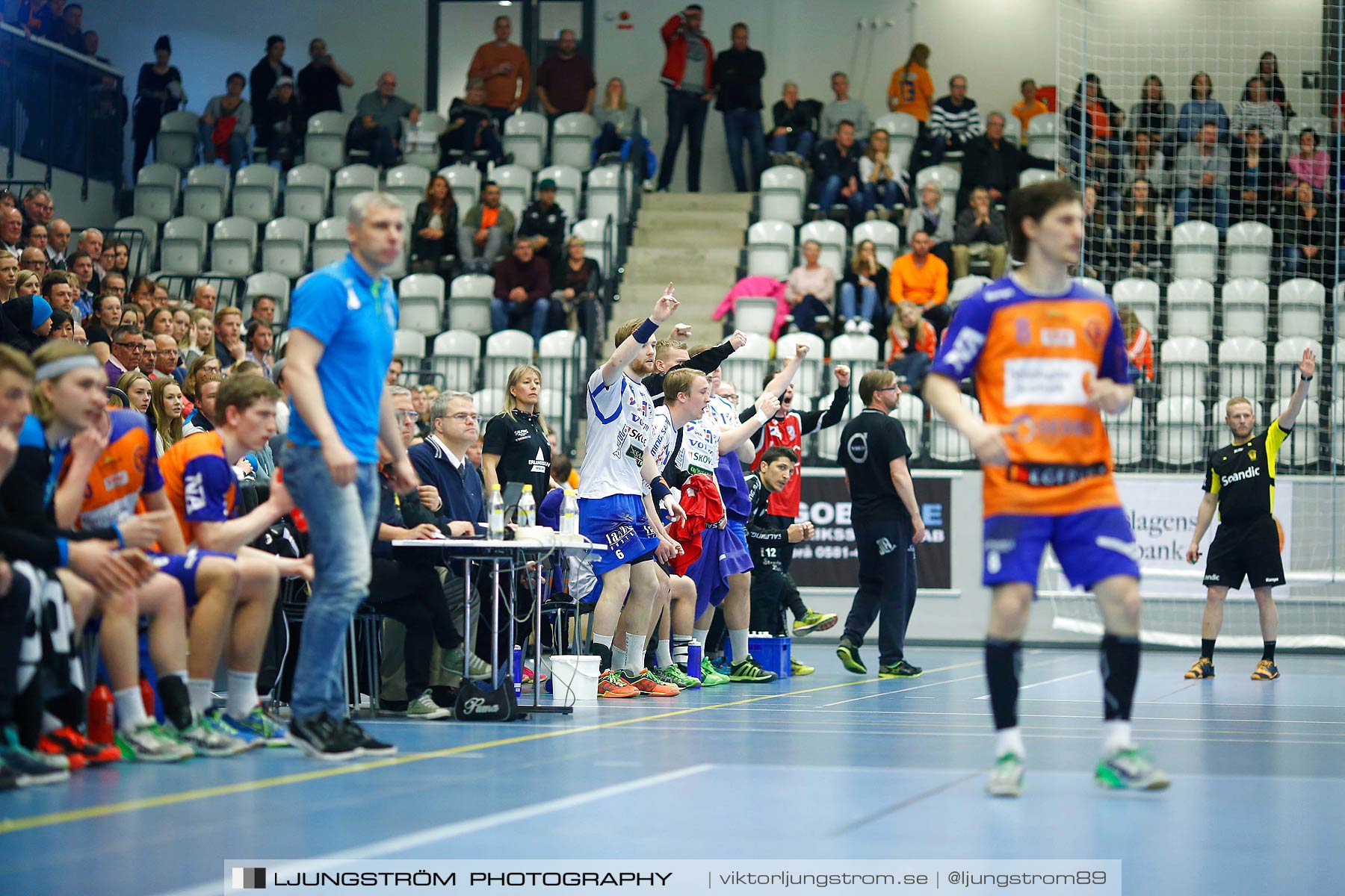 LIF Lindesberg-IFK Skövde HK 25-27,herr,Lindesberg Arena,Lindesberg,Sverige,Handboll,,2016,160404