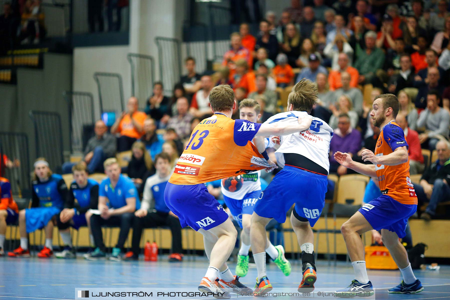 LIF Lindesberg-IFK Skövde HK 25-27,herr,Lindesberg Arena,Lindesberg,Sverige,Handboll,,2016,160510