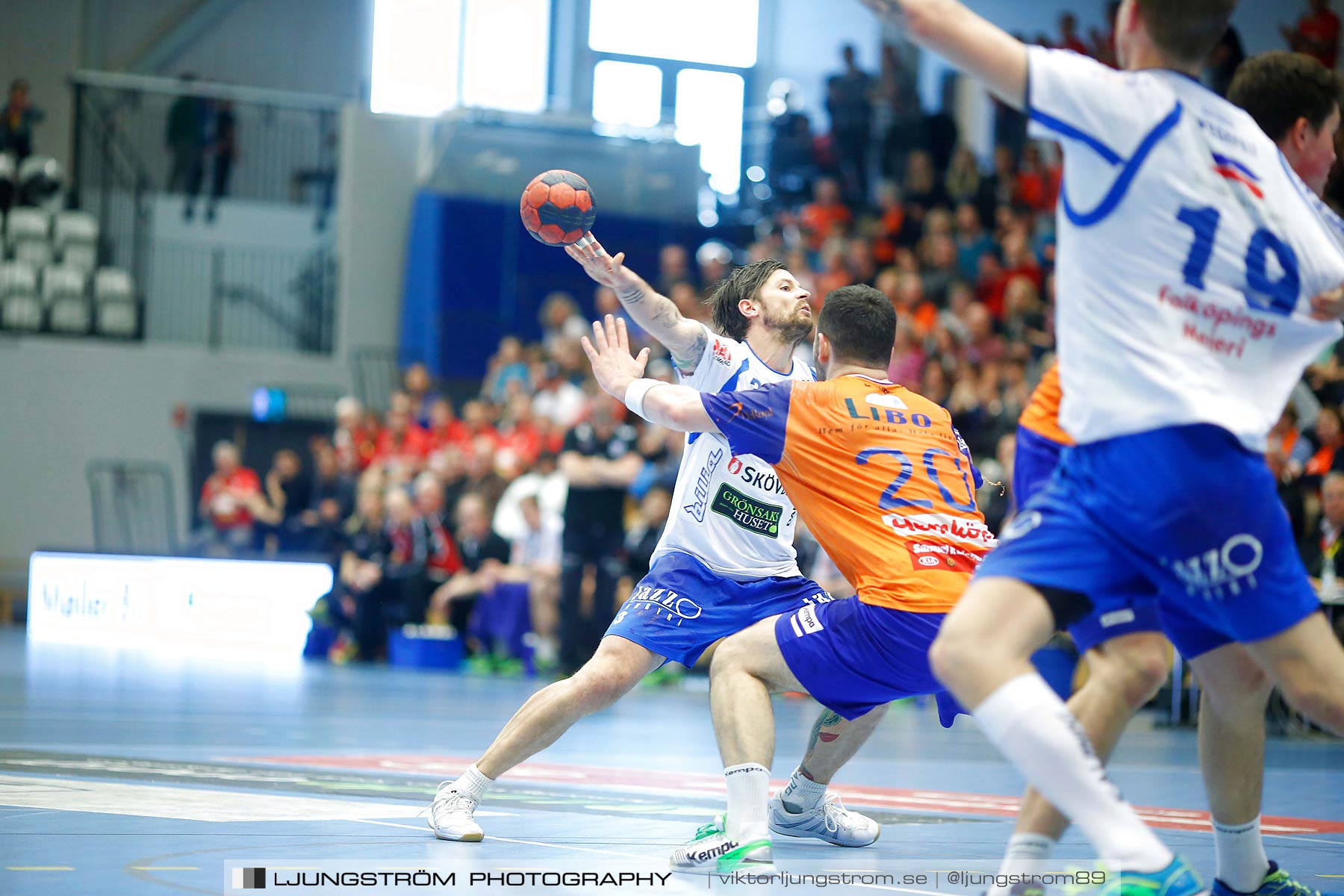 LIF Lindesberg-IFK Skövde HK 25-27,herr,Lindesberg Arena,Lindesberg,Sverige,Handboll,,2016,160519