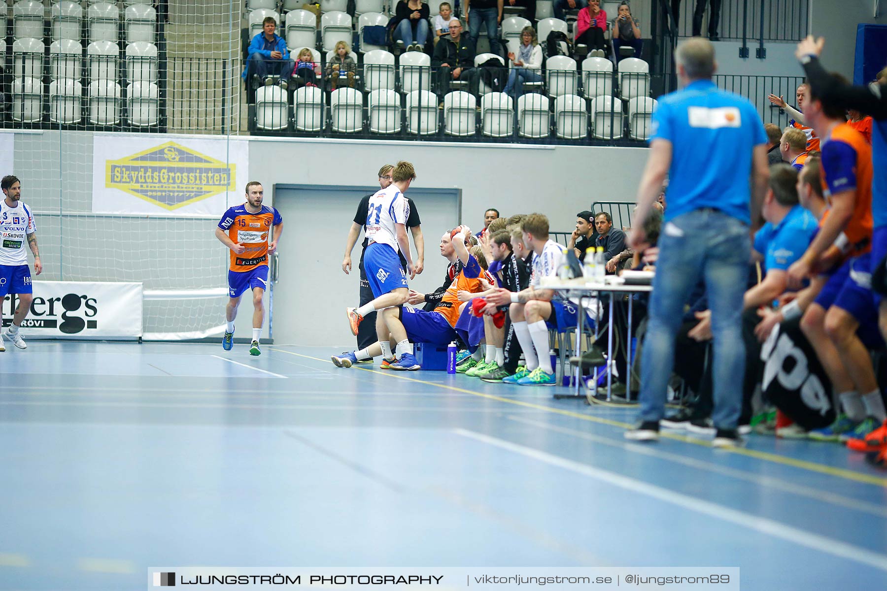 LIF Lindesberg-IFK Skövde HK 25-27,herr,Lindesberg Arena,Lindesberg,Sverige,Handboll,,2016,160700