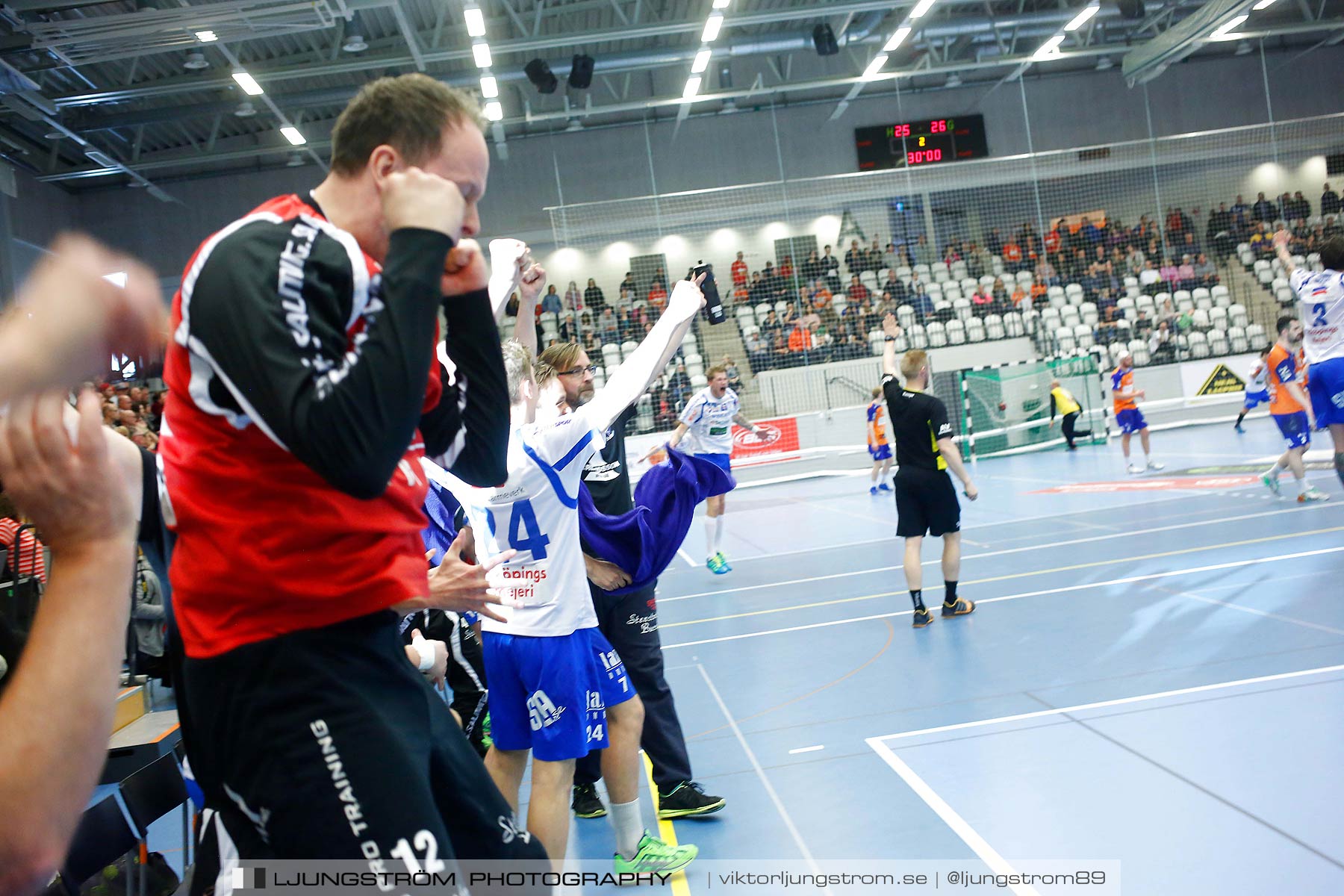 LIF Lindesberg-IFK Skövde HK 25-27,herr,Lindesberg Arena,Lindesberg,Sverige,Handboll,,2016,161281