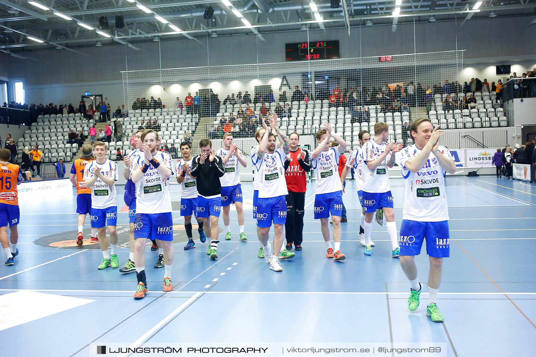 LIF Lindesberg-IFK Skövde HK 25-27,herr,Lindesberg Arena,Lindesberg,Sverige,Handboll,,2016,161530