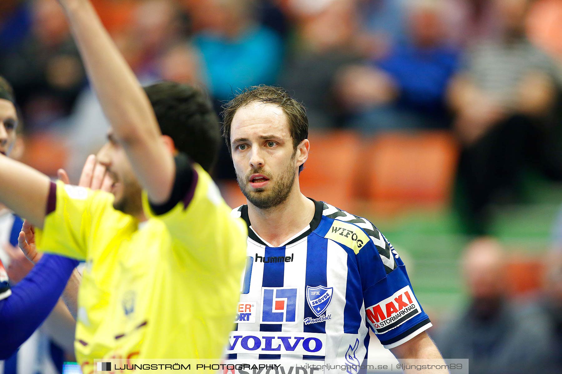 IFK Skövde HK-VästeråsIrsta HF 25-24,herr,Arena Skövde,Skövde,Sverige,Handboll,,2015,162179