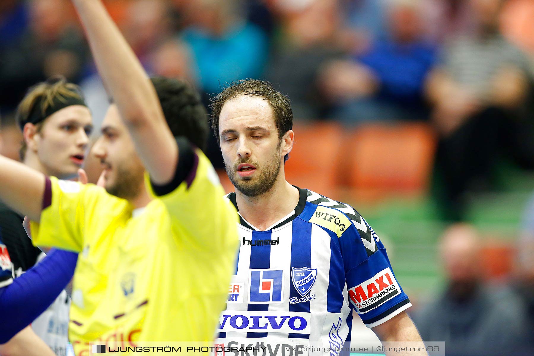 IFK Skövde HK-VästeråsIrsta HF 25-24,herr,Arena Skövde,Skövde,Sverige,Handboll,,2015,162180