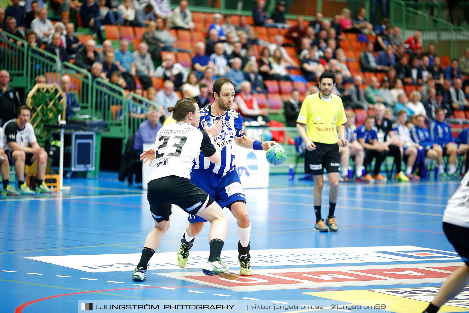 IFK Skövde HK-VästeråsIrsta HF 25-24,herr,Arena Skövde,Skövde,Sverige,Handboll,,2015,162331