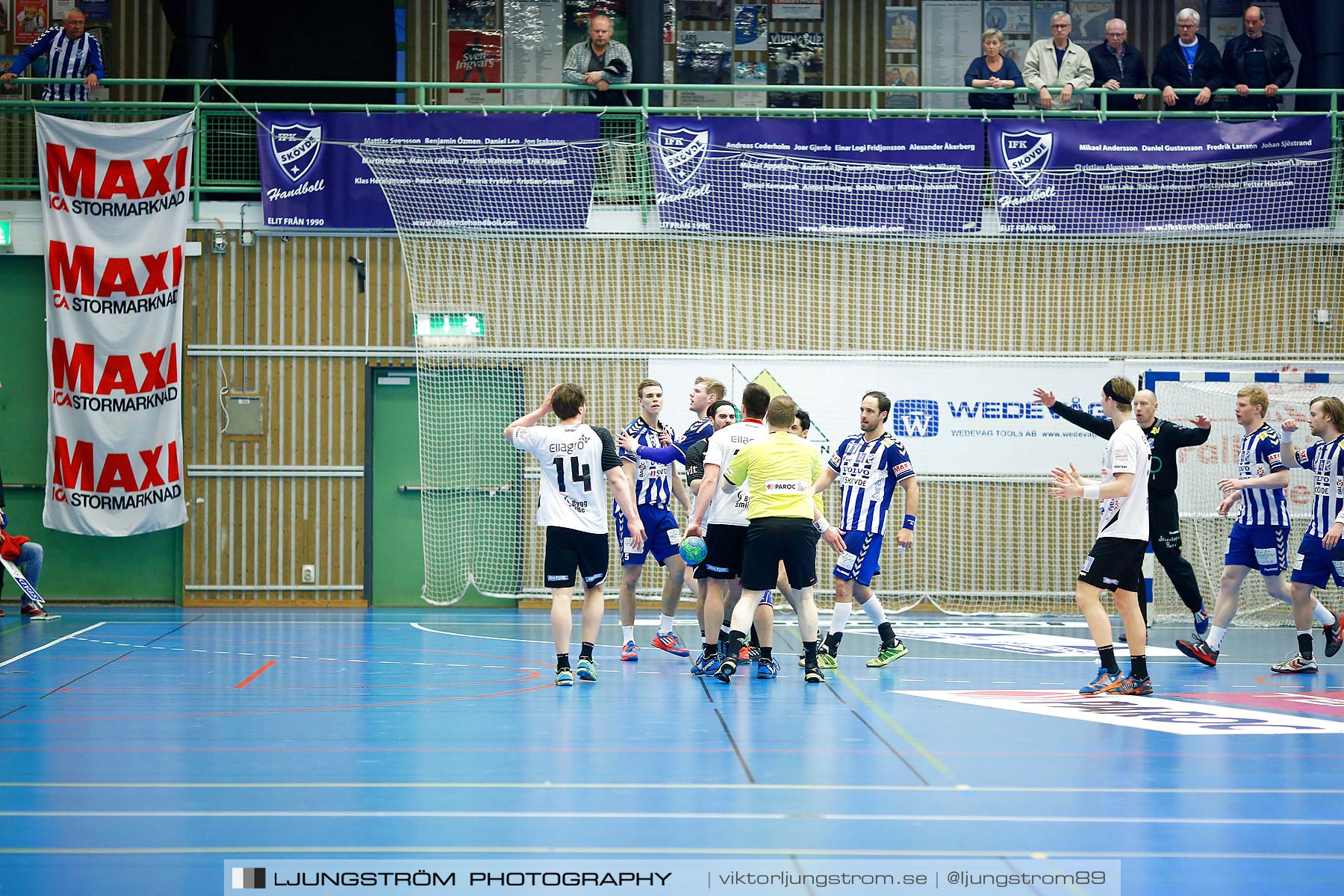 IFK Skövde HK-VästeråsIrsta HF 25-24,herr,Arena Skövde,Skövde,Sverige,Handboll,,2015,162679