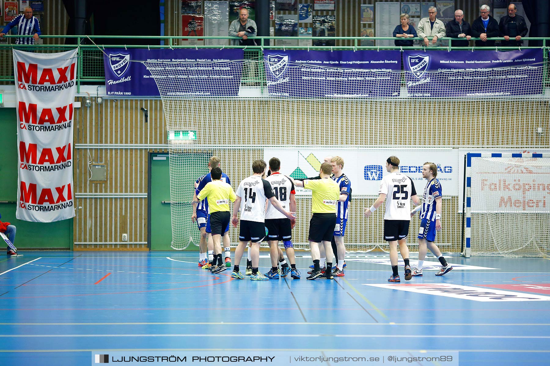 IFK Skövde HK-VästeråsIrsta HF 25-24,herr,Arena Skövde,Skövde,Sverige,Handboll,,2015,162680