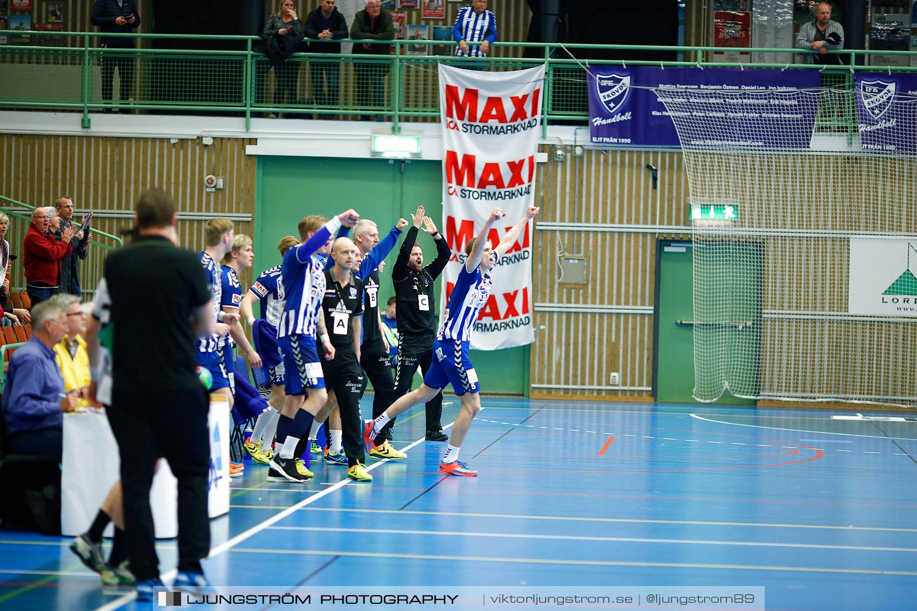 IFK Skövde HK-VästeråsIrsta HF 25-24,herr,Arena Skövde,Skövde,Sverige,Handboll,,2015,162697