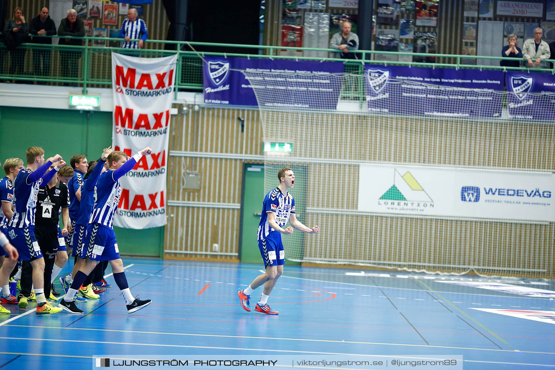 IFK Skövde HK-VästeråsIrsta HF 25-24,herr,Arena Skövde,Skövde,Sverige,Handboll,,2015,162700