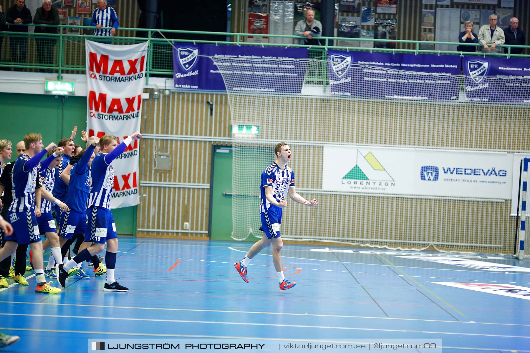 IFK Skövde HK-VästeråsIrsta HF 25-24,herr,Arena Skövde,Skövde,Sverige,Handboll,,2015,162701