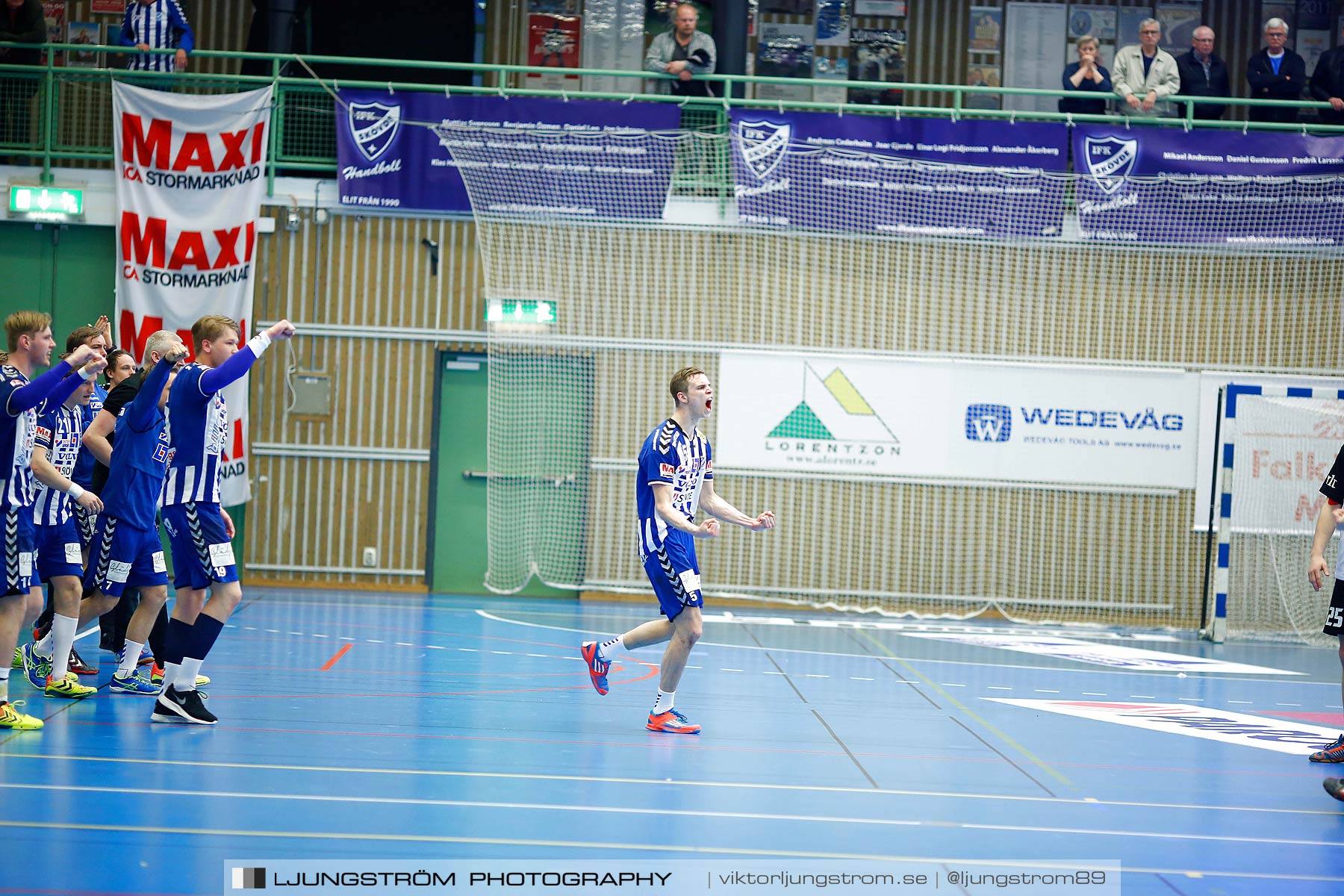 IFK Skövde HK-VästeråsIrsta HF 25-24,herr,Arena Skövde,Skövde,Sverige,Handboll,,2015,162702