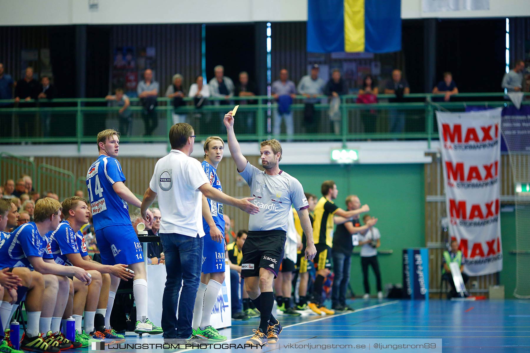 IFK Skövde HK-IK Sävehof 20-26,herr,Arena Skövde,Skövde,Sverige,Handboll,,2015,164412