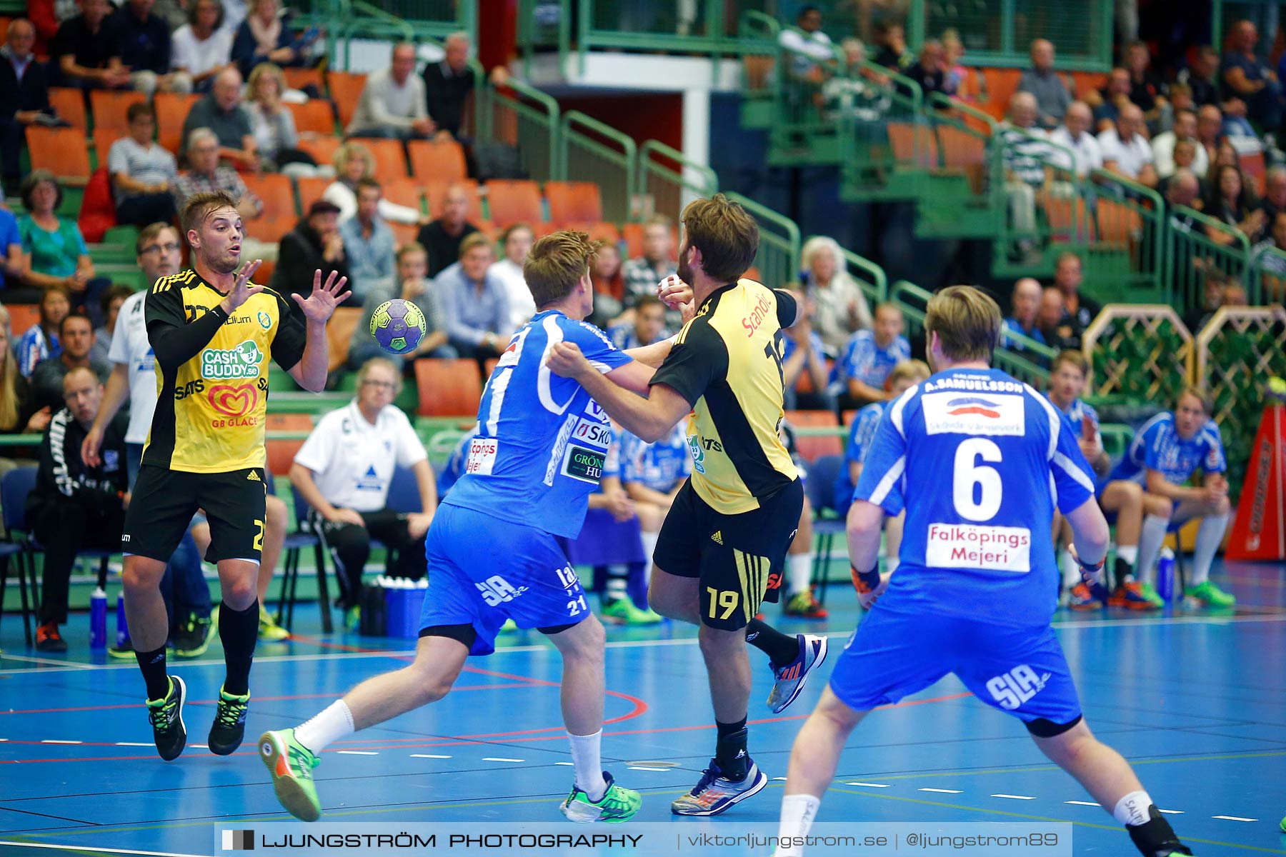 IFK Skövde HK-IK Sävehof 20-26,herr,Arena Skövde,Skövde,Sverige,Handboll,,2015,164425