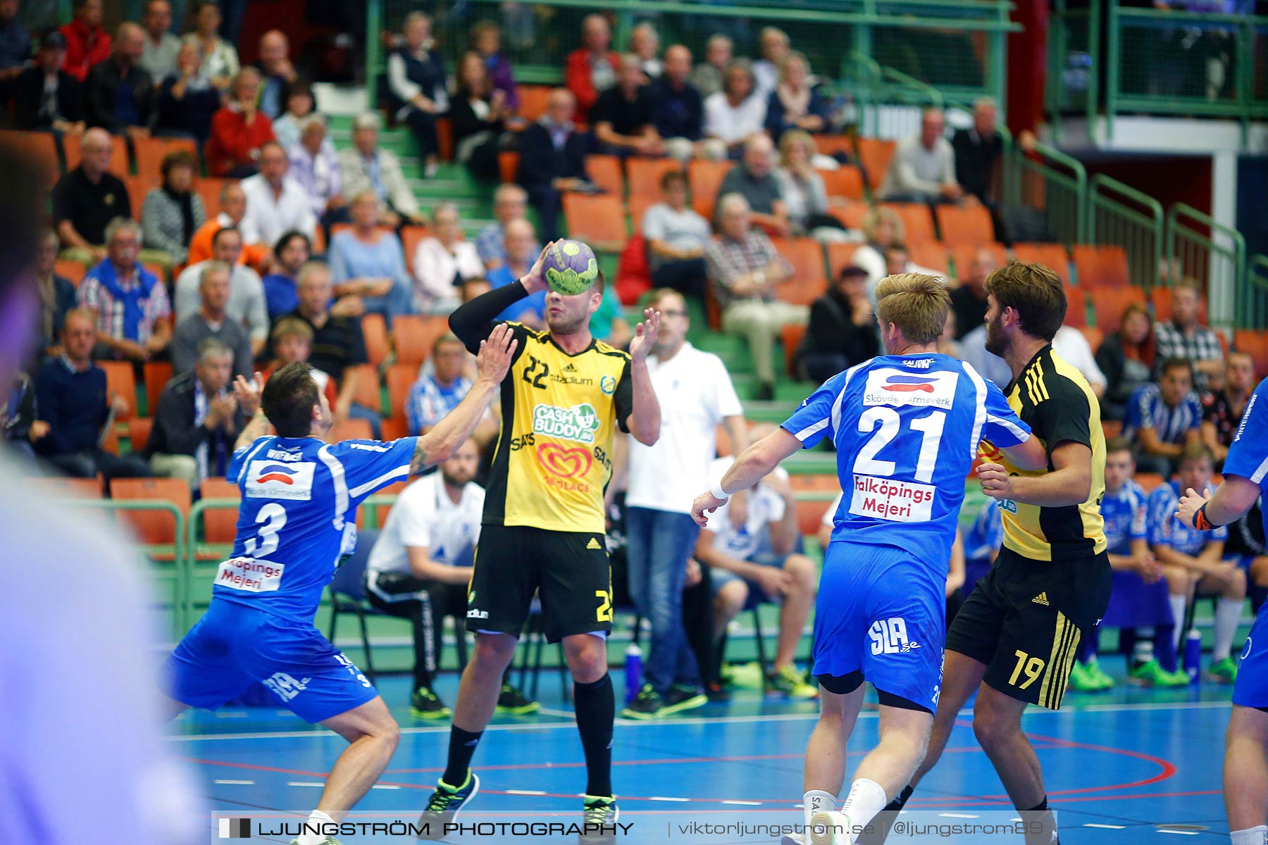 IFK Skövde HK-IK Sävehof 20-26,herr,Arena Skövde,Skövde,Sverige,Handboll,,2015,164427