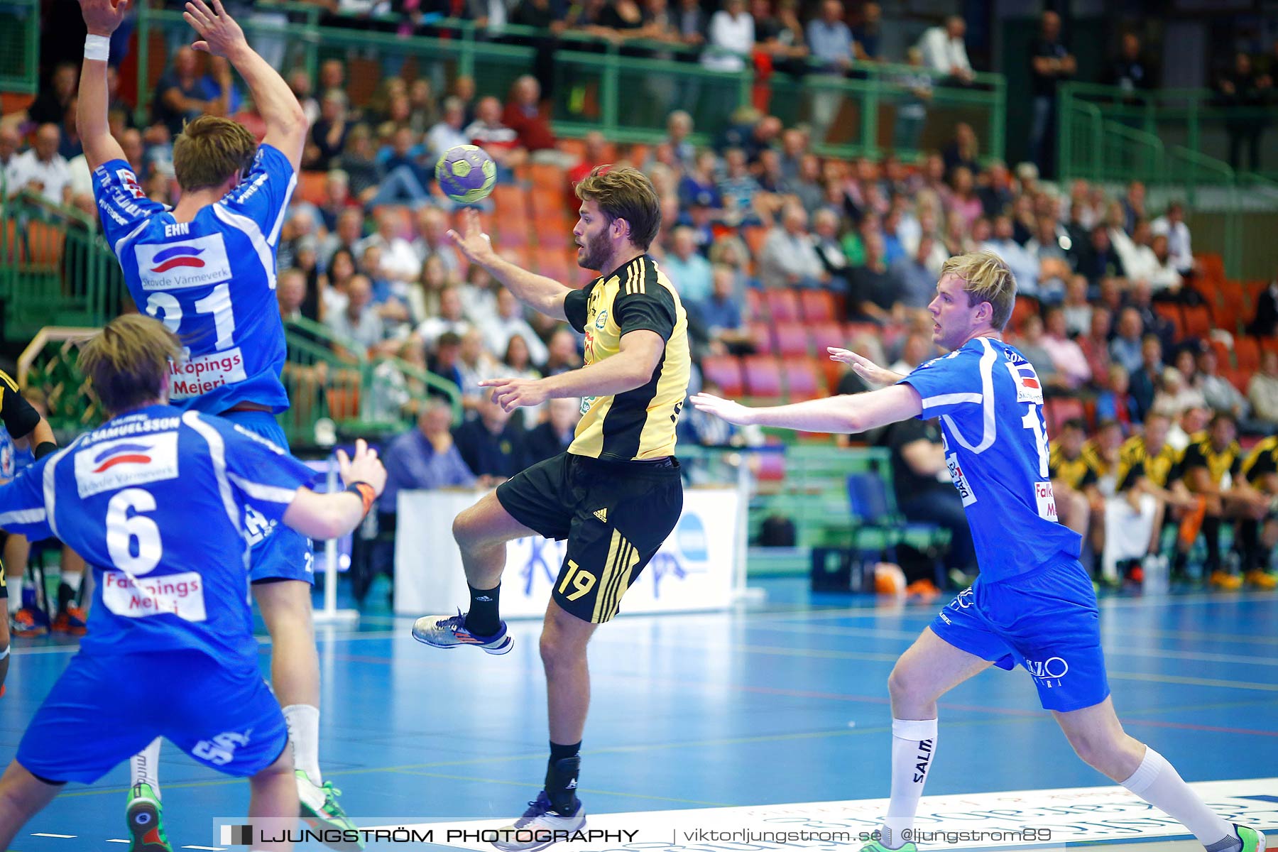 IFK Skövde HK-IK Sävehof 20-26,herr,Arena Skövde,Skövde,Sverige,Handboll,,2015,164443