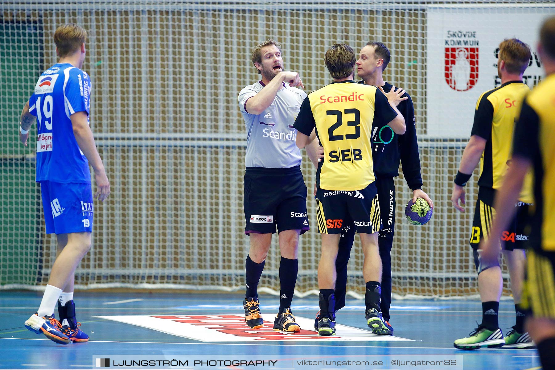 IFK Skövde HK-IK Sävehof 20-26,herr,Arena Skövde,Skövde,Sverige,Handboll,,2015,164666