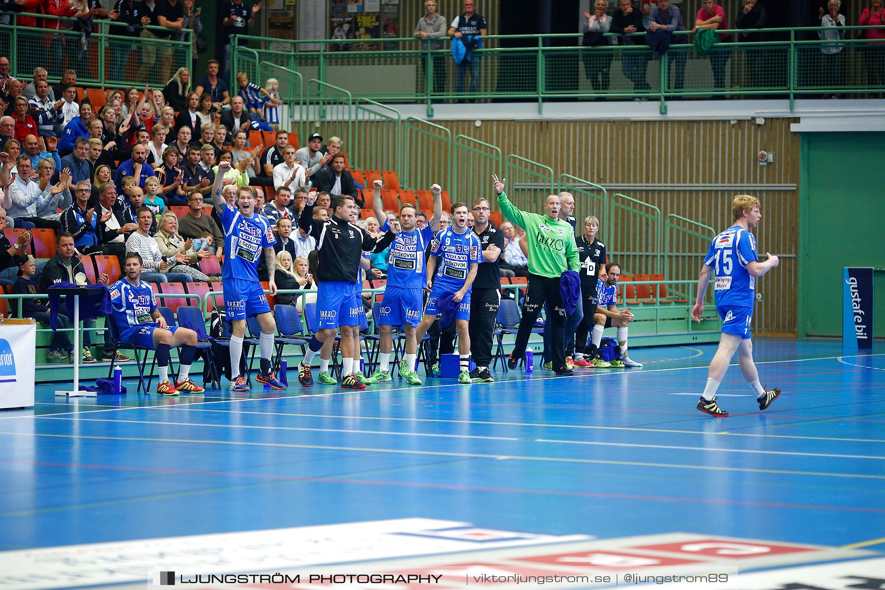 IFK Skövde HK-Eskilstuna Guif 17-25,herr,Arena Skövde,Skövde,Sverige,Handboll,,2015,165471