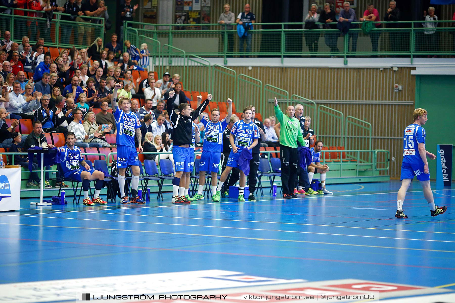 IFK Skövde HK-Eskilstuna Guif 17-25,herr,Arena Skövde,Skövde,Sverige,Handboll,,2015,165474