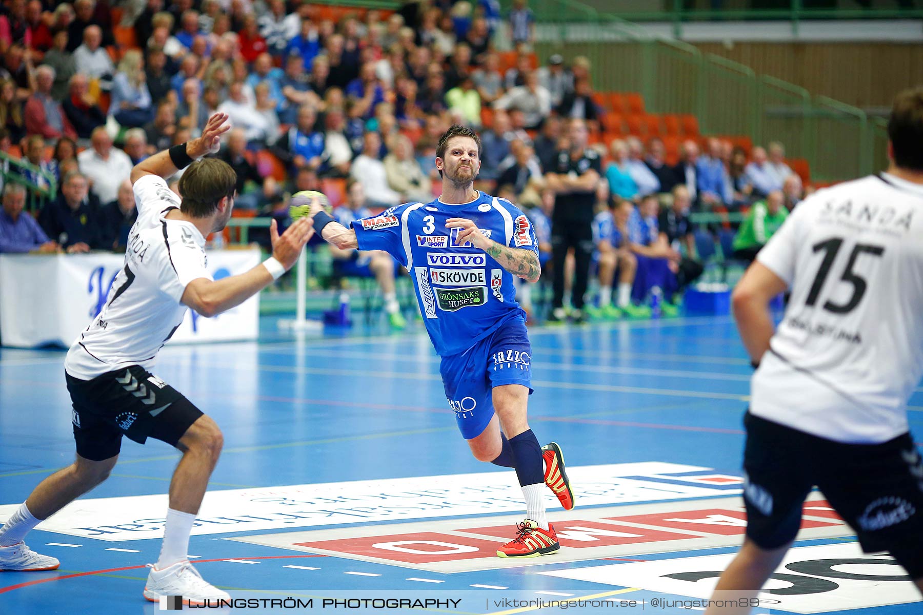 IFK Skövde HK-Eskilstuna Guif 17-25,herr,Arena Skövde,Skövde,Sverige,Handboll,,2015,165479