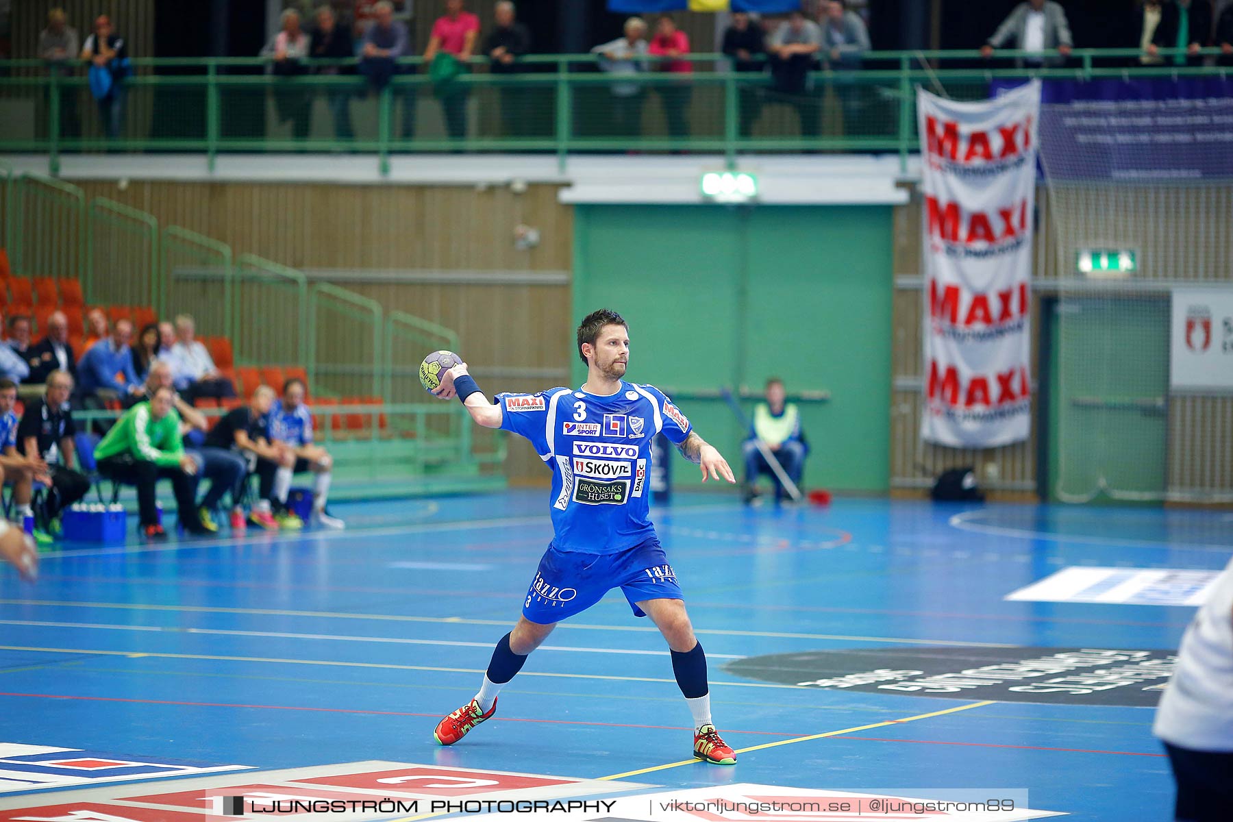 IFK Skövde HK-Eskilstuna Guif 17-25,herr,Arena Skövde,Skövde,Sverige,Handboll,,2015,165523