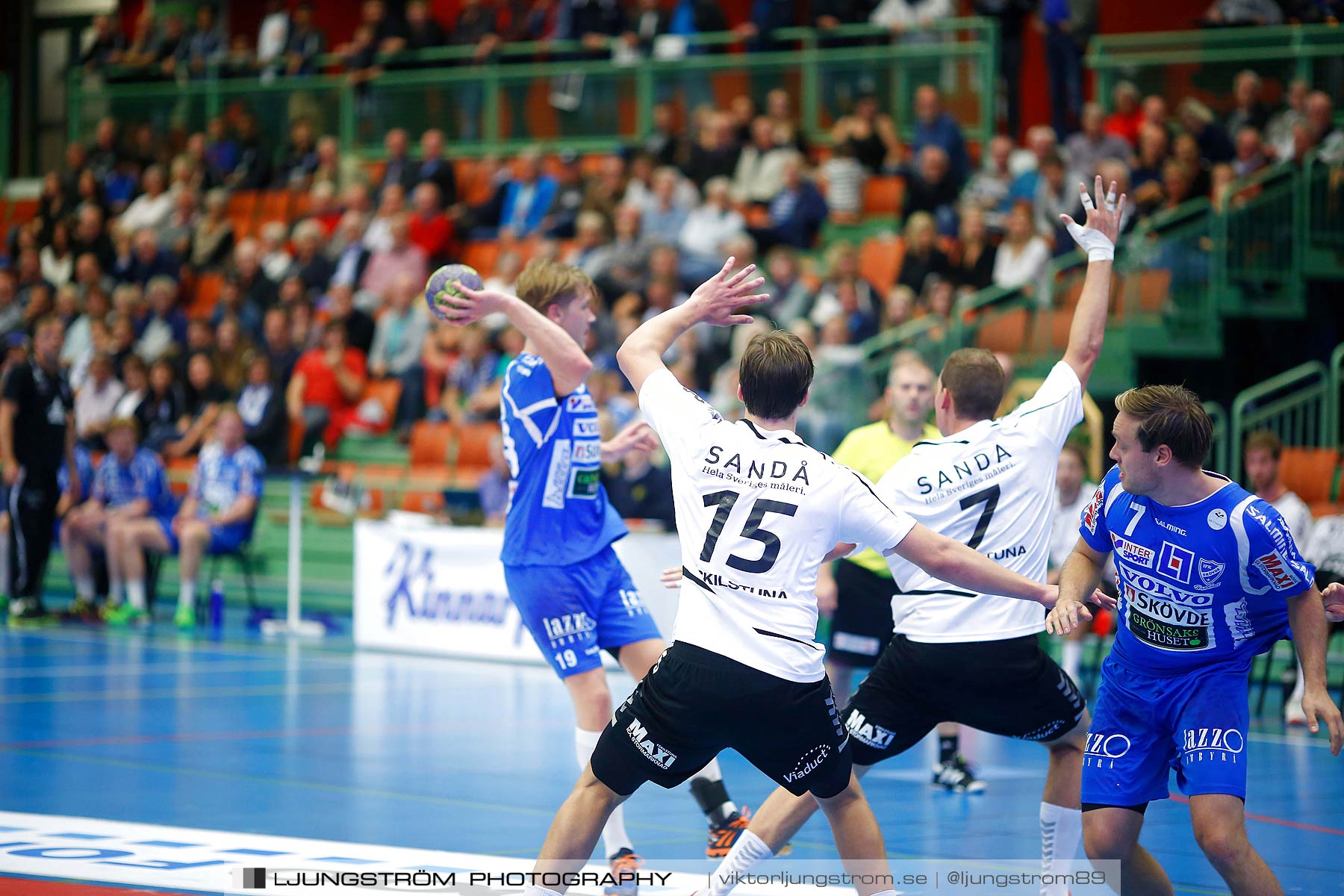 IFK Skövde HK-Eskilstuna Guif 17-25,herr,Arena Skövde,Skövde,Sverige,Handboll,,2015,165774