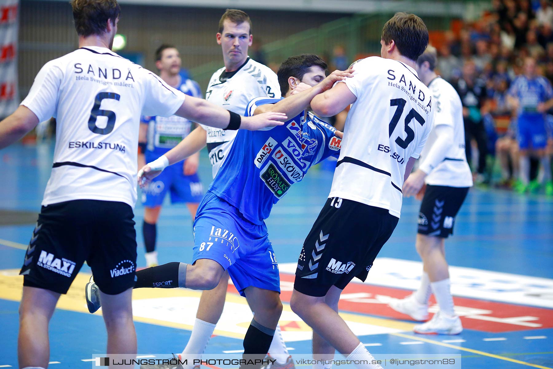 IFK Skövde HK-Eskilstuna Guif 17-25,herr,Arena Skövde,Skövde,Sverige,Handboll,,2015,165867