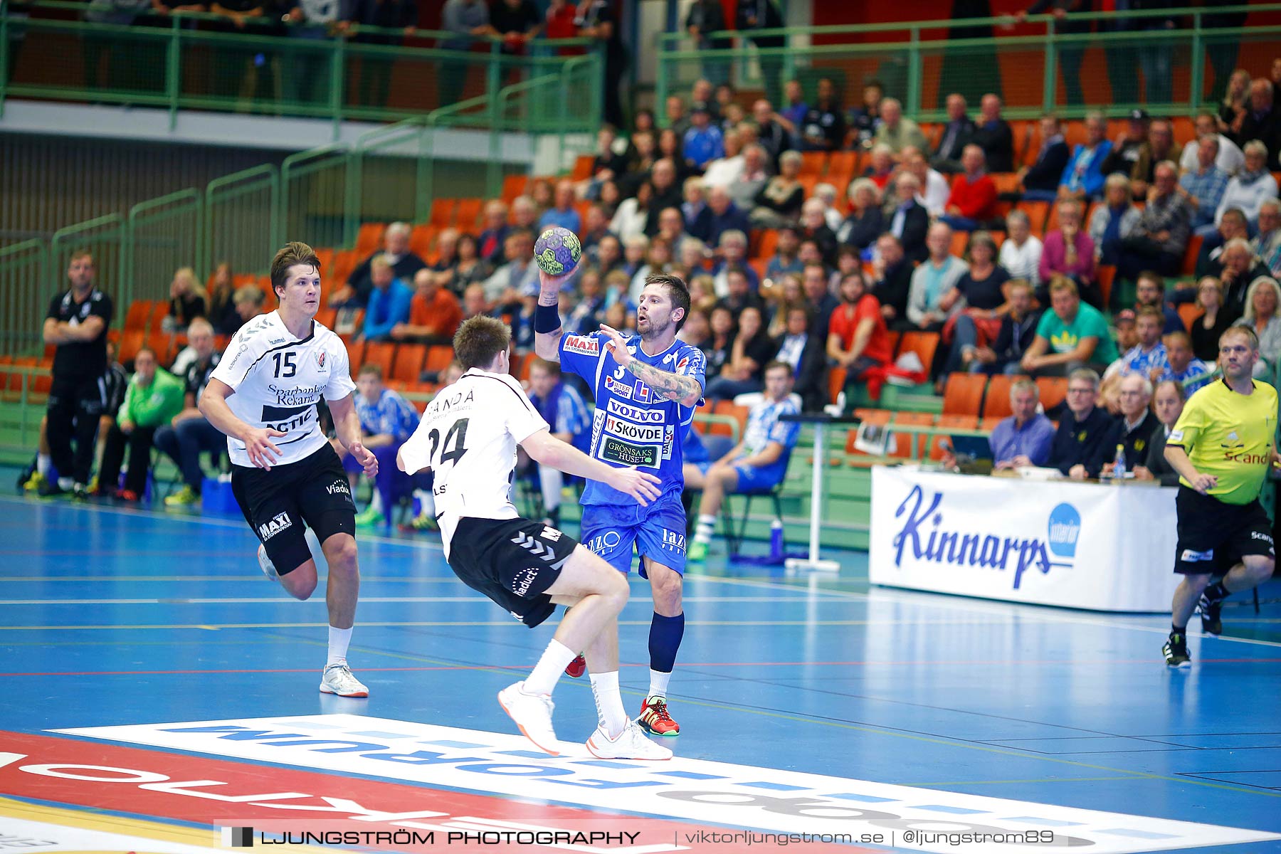 IFK Skövde HK-Eskilstuna Guif 17-25,herr,Arena Skövde,Skövde,Sverige,Handboll,,2015,165896